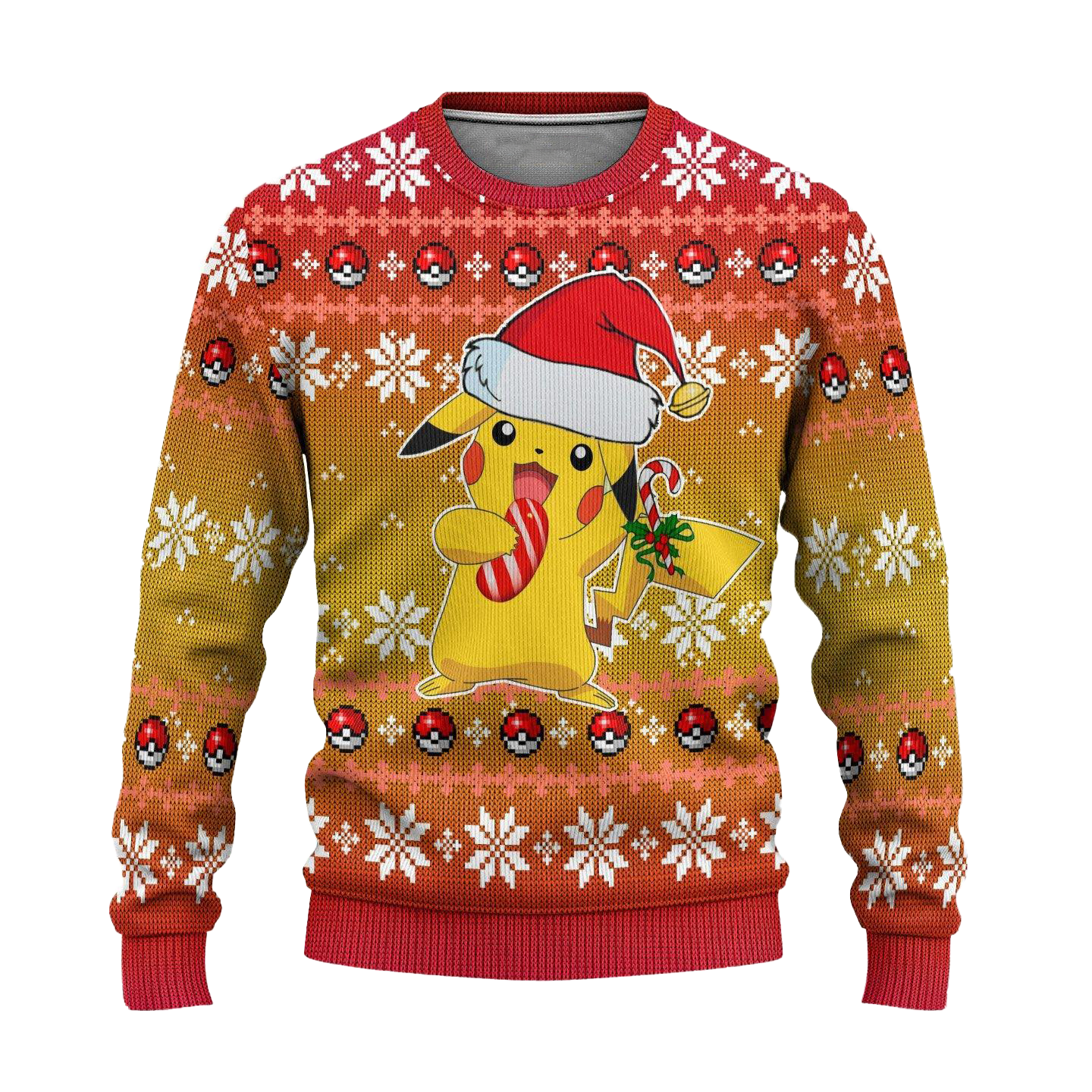 Pokemon Pikachu Anime Ugly Christmas Sweater Xmas Gift
