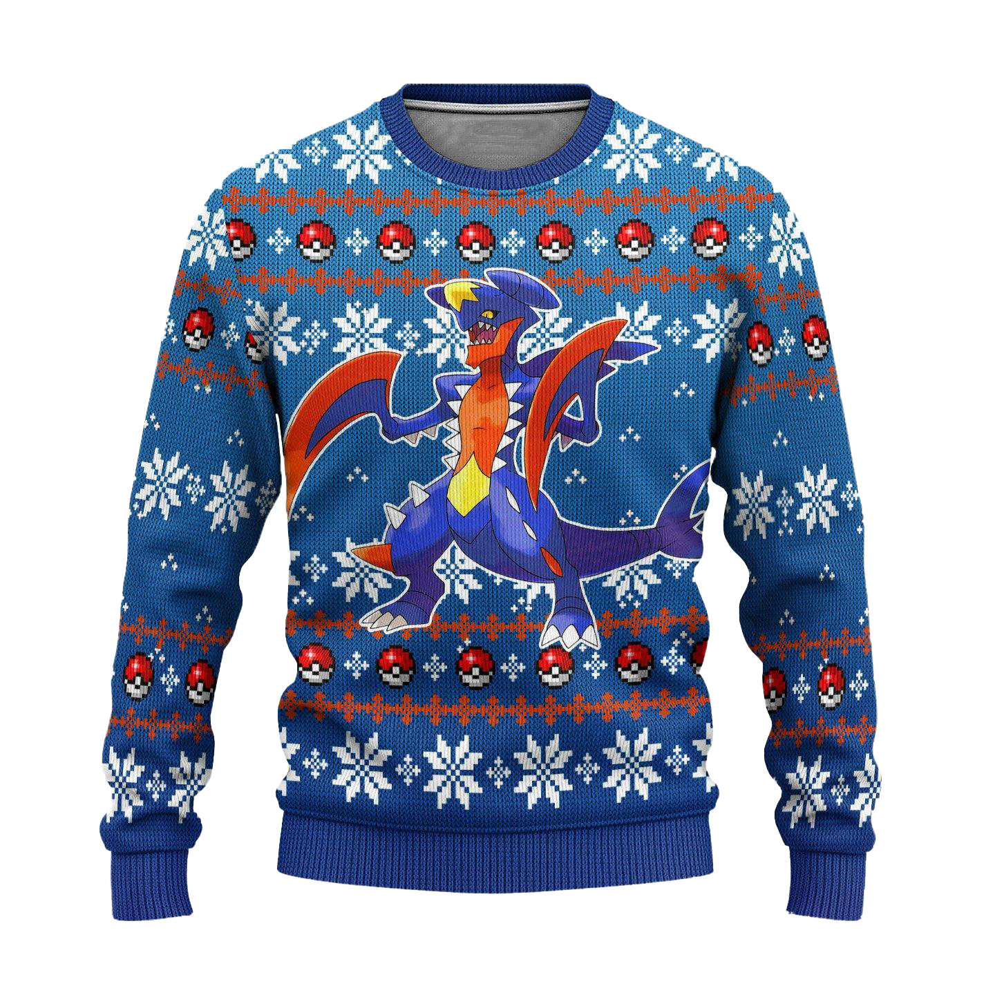 Pokemon Garchomp Anime Ugly Christmas Sweater Xmas Gift