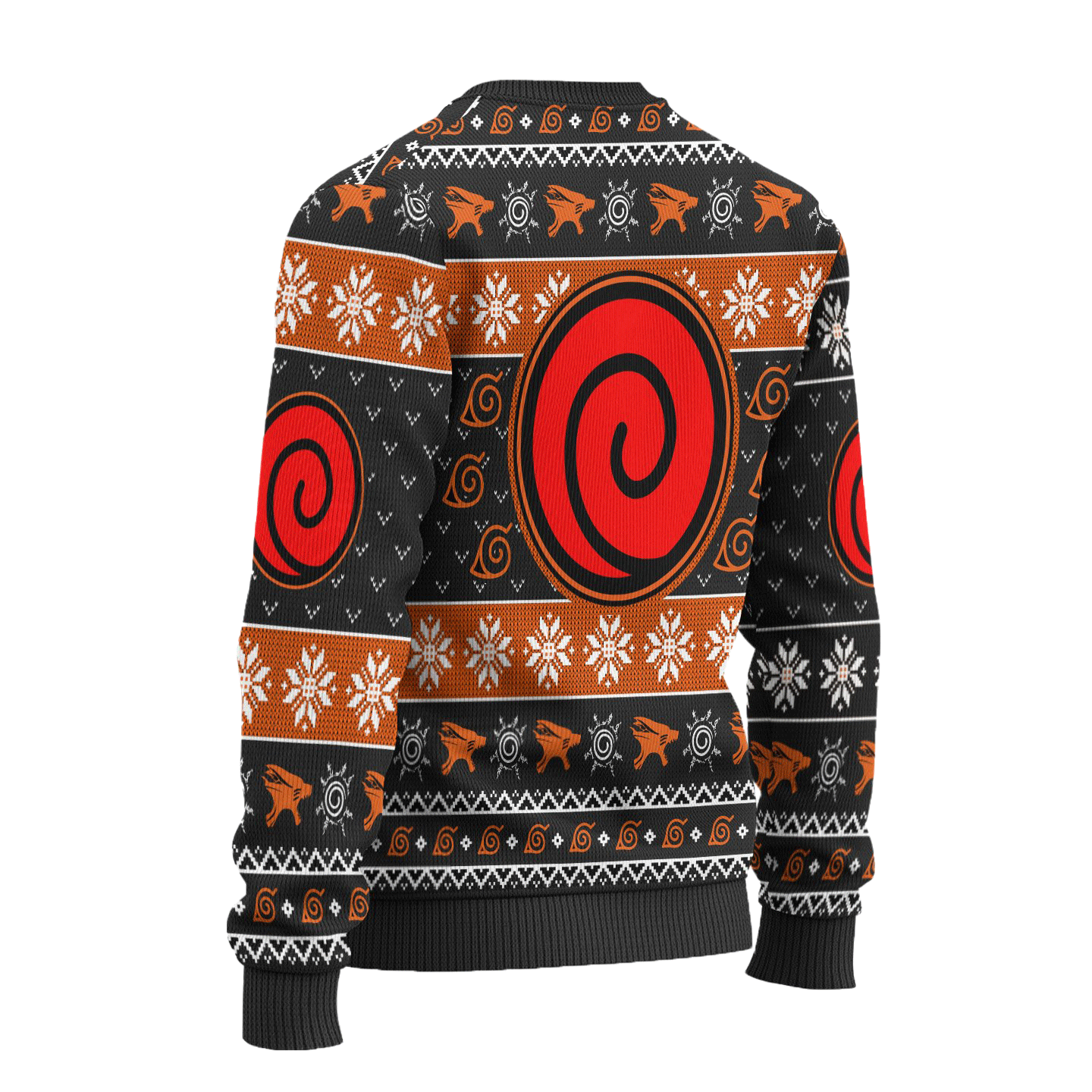Naruto Uzumaki Clan Anime Ugly Christmas Sweater Xmas Gift