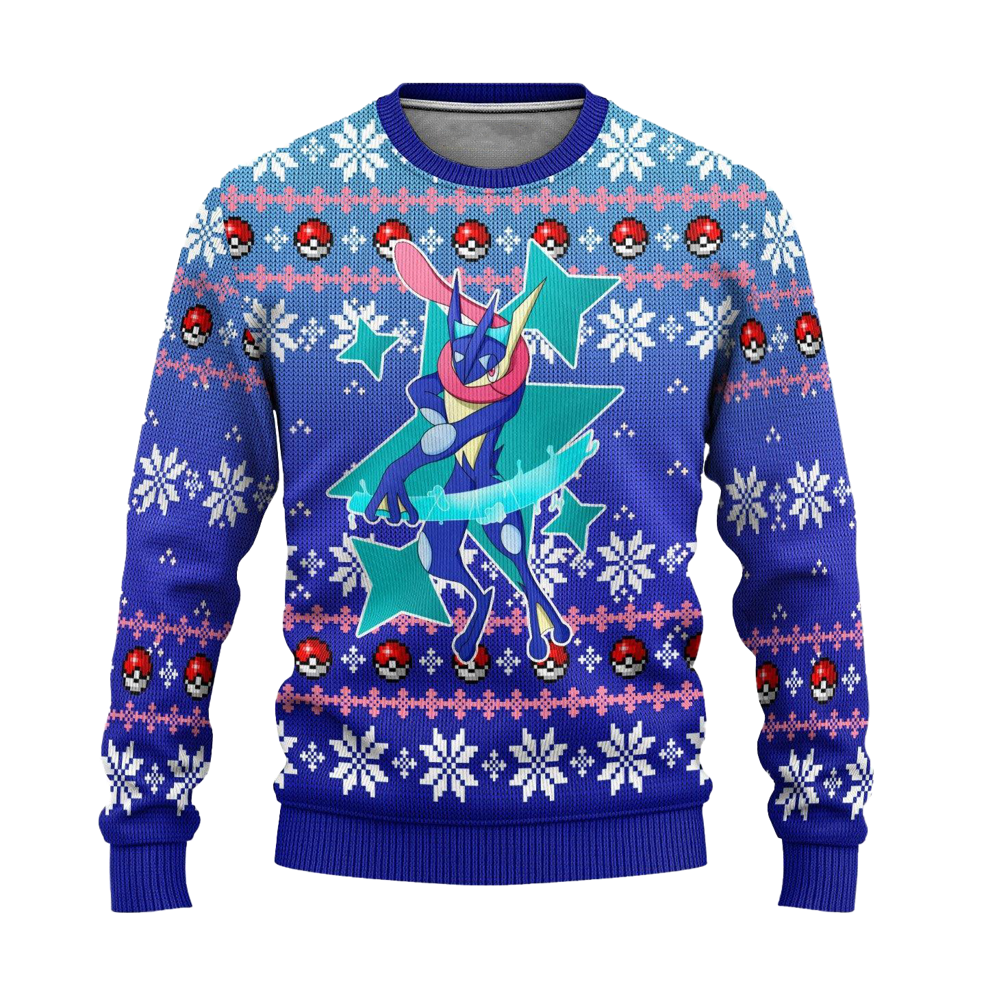 Pokemon Greninja Anime Ugly Christmas Sweater Xmas Gift