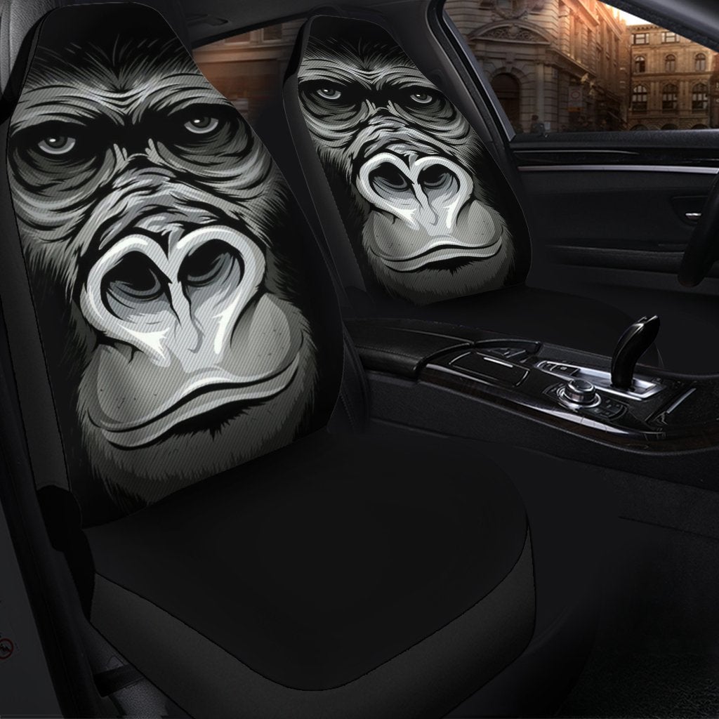 Monkey 3D Premium Custom Car Seat Covers Decor Protectors