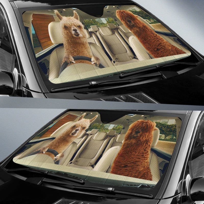 Driving Alpaca Right Hand Drive Car Auto Sunshades