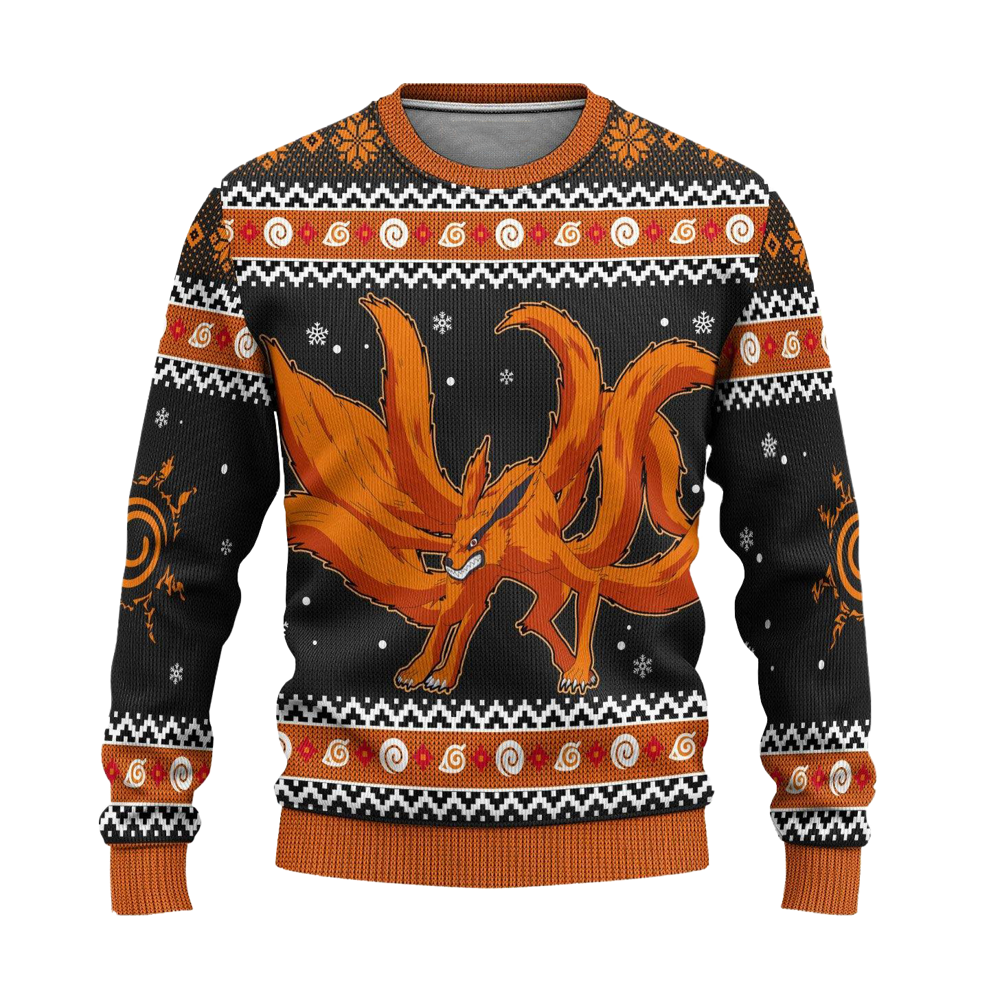 Kurama Naruto Anime Ugly Christmas Sweater Xmas Gift