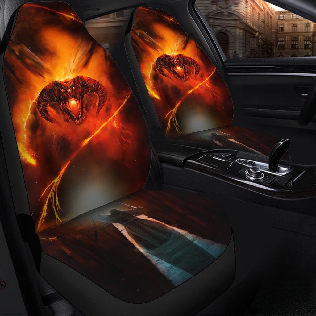 Balrog Vs Gandalf Figural Light Custom Premium Custom Car Premium Custom Car Seat Covers Decor Protectors Decor Protector