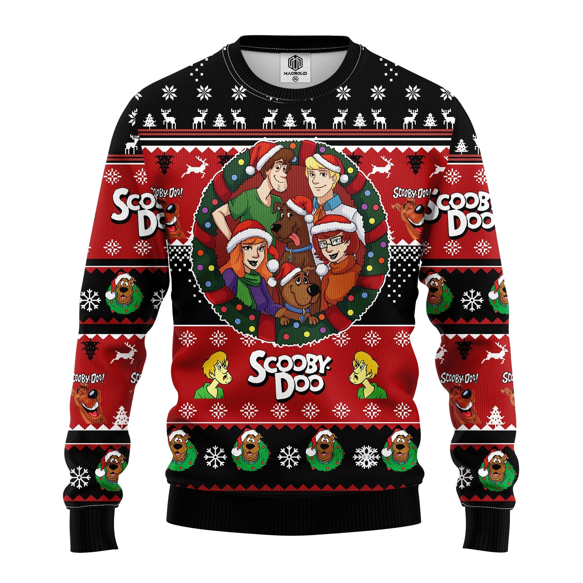 Scooby Doo 3D Ugly Christmas Sweater Amazing Gift Idea Thanksgiving Gift