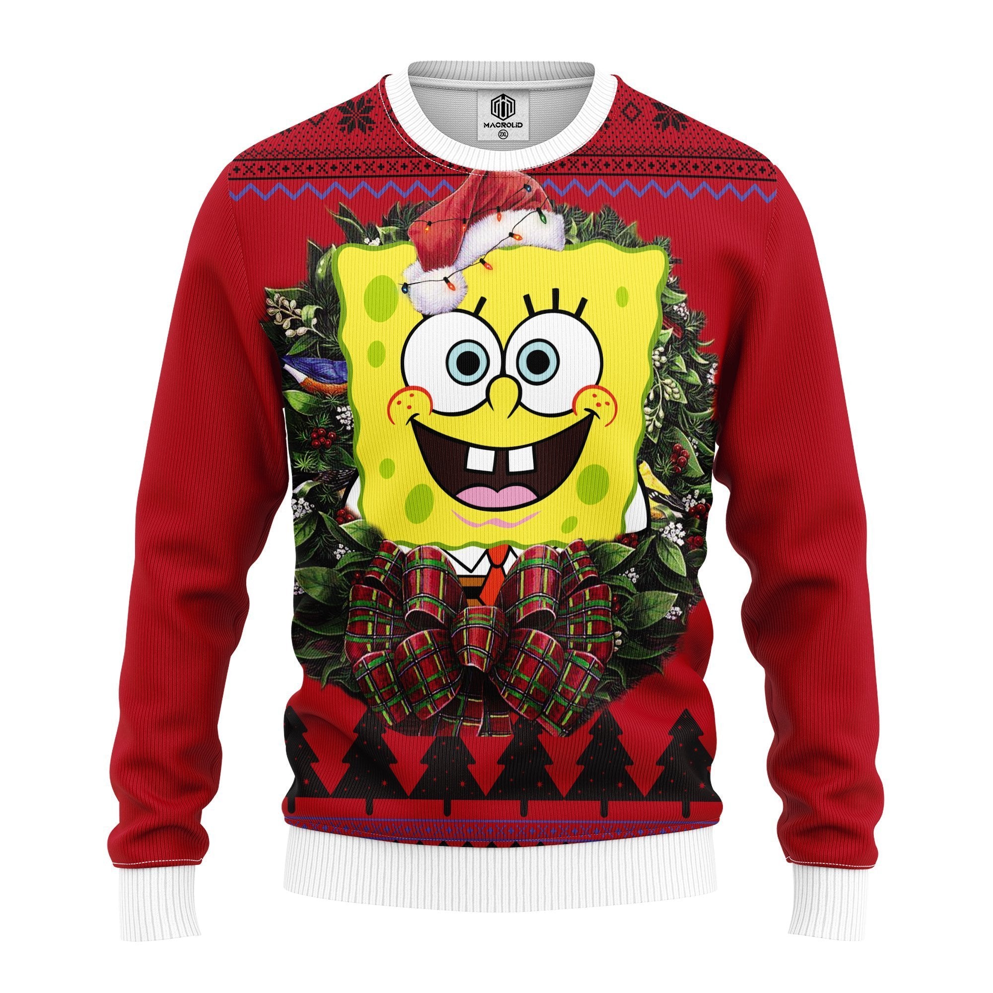 Spongebob Squarepants Patrick Star Noel Mc Ugly Christmas Sweater Thanksgiving Gift