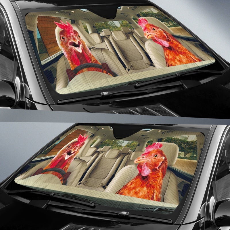 Driving Chicks Right Hand Drive Car Auto Sunshades