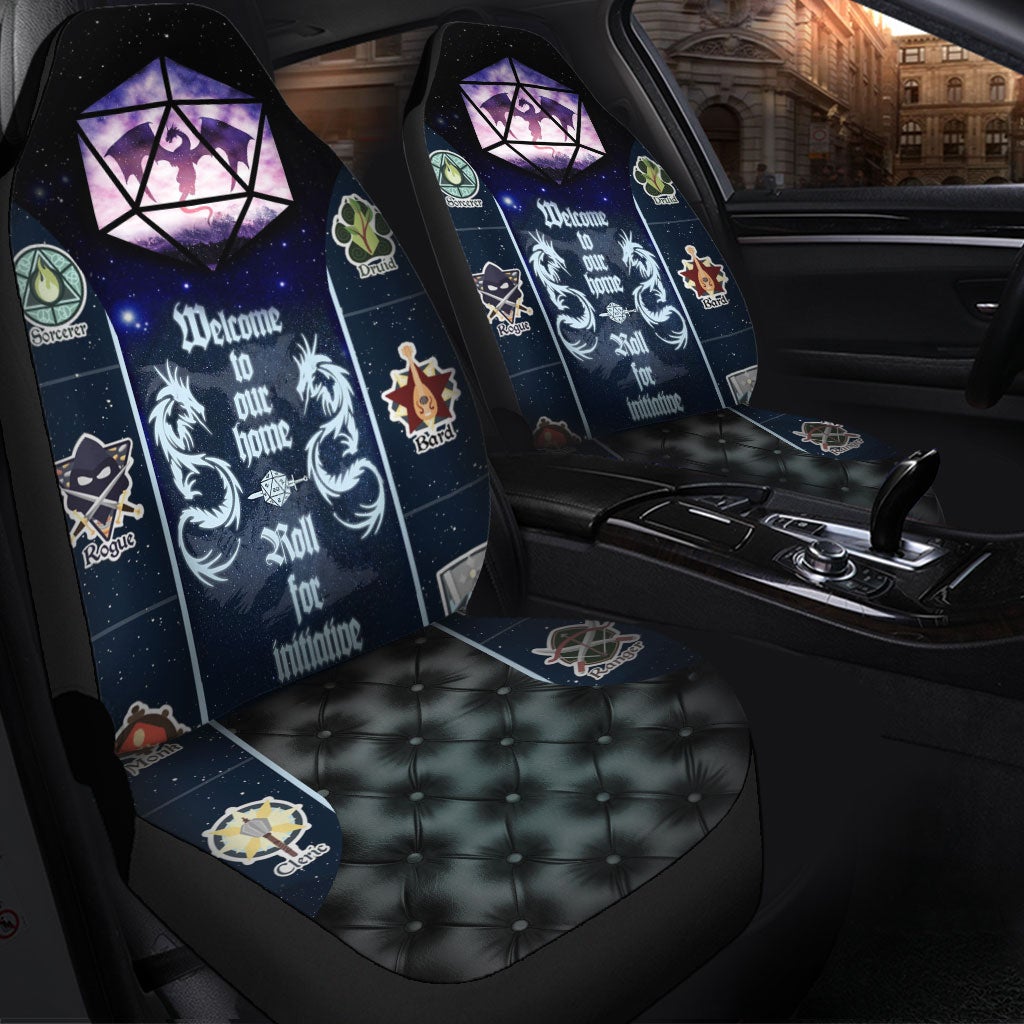 Dungeons & Dragons Roll For Initiative 3 Car Seat