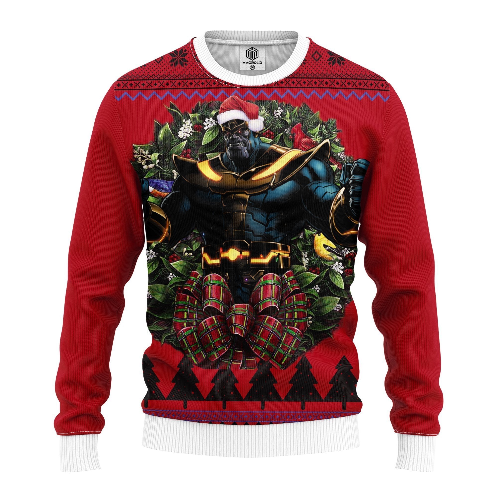 Thanos Marvel Noel Mc Ugly Christmas Sweater Thanksgiving Gift