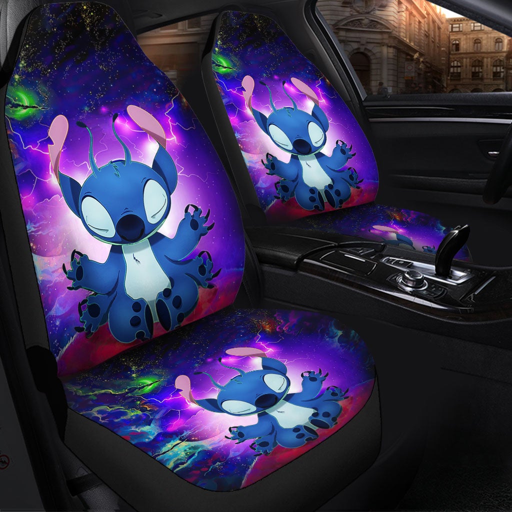Stitch Yoda Galaxy Car Seat Covers