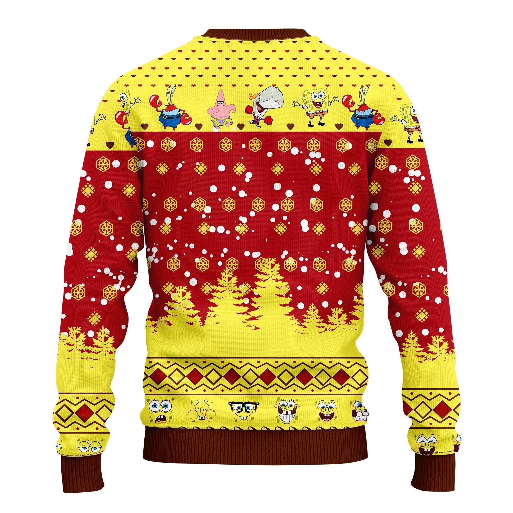 Spongebob Patrick Ugly Christmas Sweater Amazing Gift Idea Thanksgiving Gift