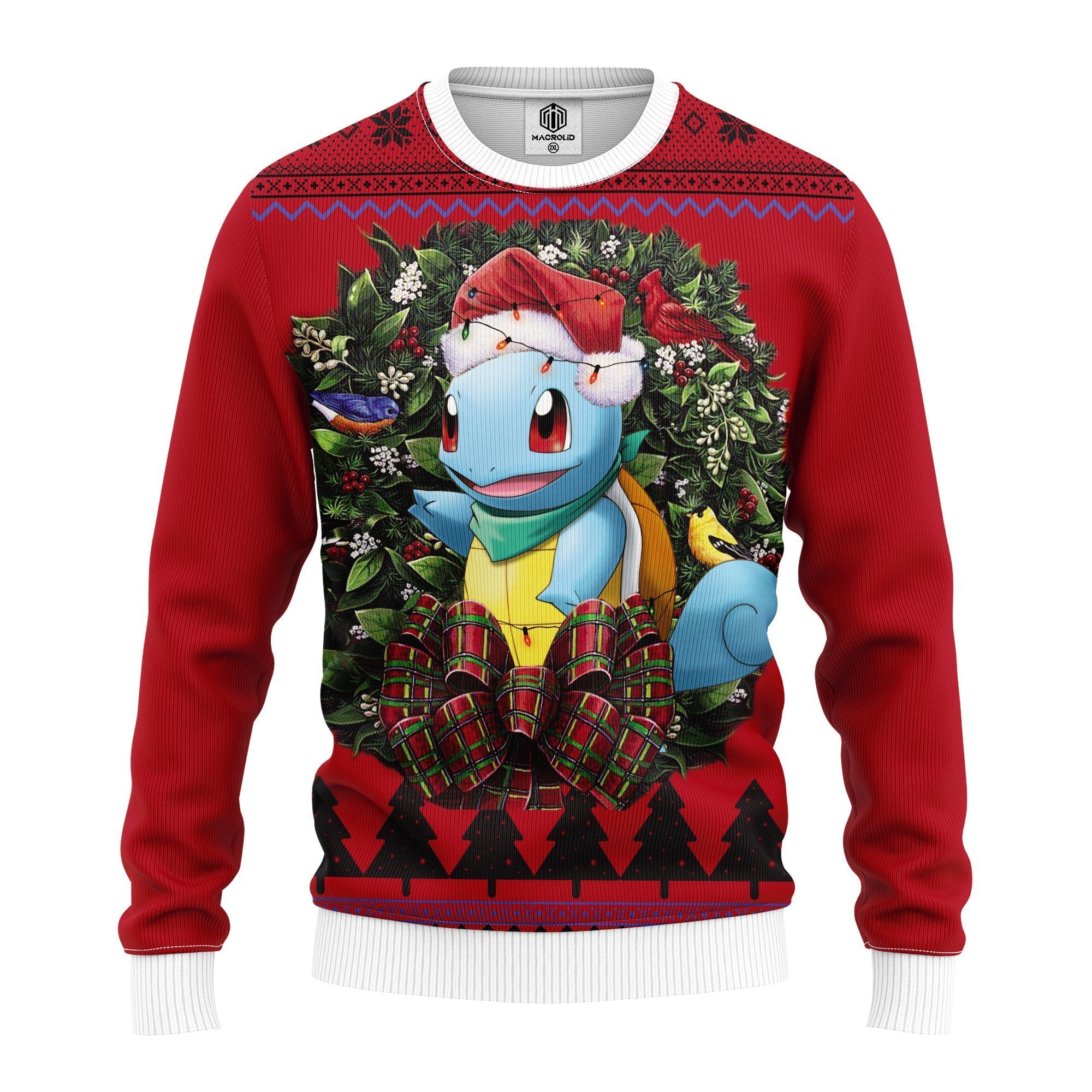 Squirtle Pokemon Mc Ugly Christmas Sweater Thanksgiving Gift