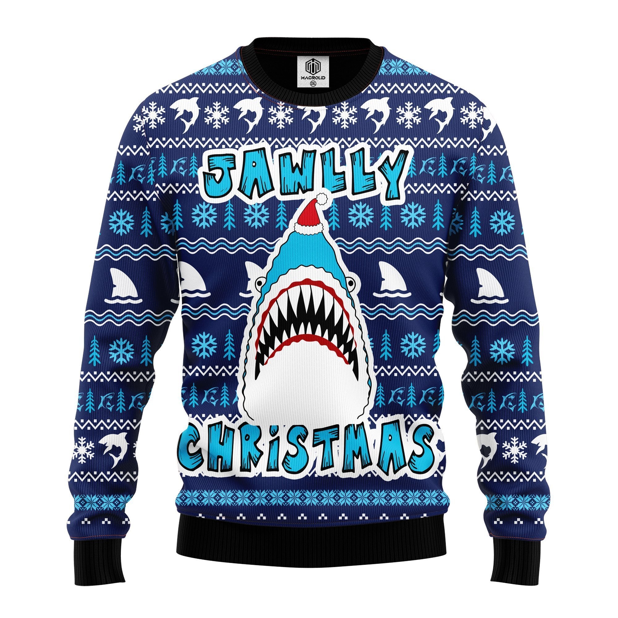 Jaw 3d ugly christmas sweater - Amazing Gift idea - thanksgiving gift