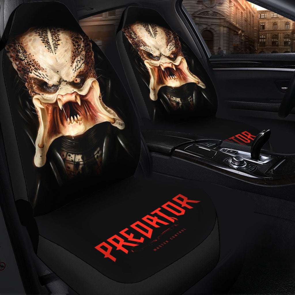 Predator 3D Premium Custom Car Premium Custom Car Seat Covers Decor Protectors Decor Protector