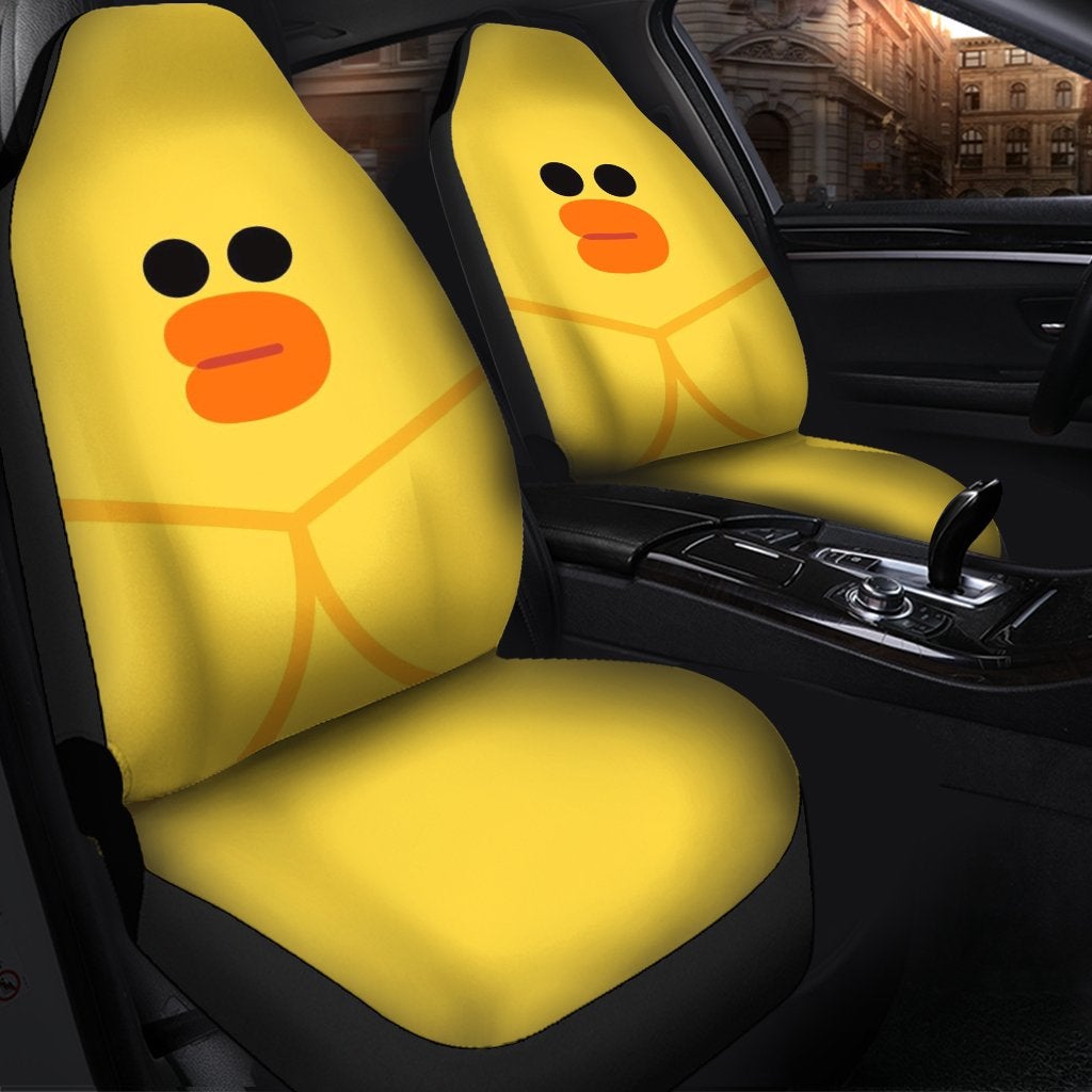Yellow Chicken Premium Custom Car Seat Covers Decor Protectors