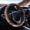 Hunting Camo Pattern Print Car Steering Wheel Cover