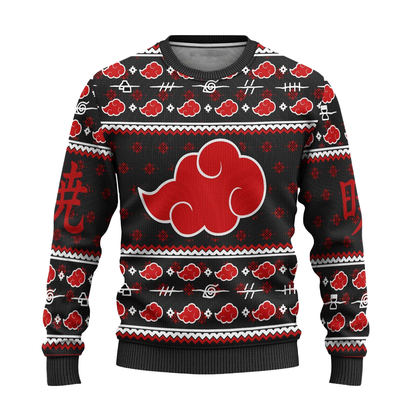 Akatsuki Ugly Christmas Sweater Naruto Anime Xmas Gift