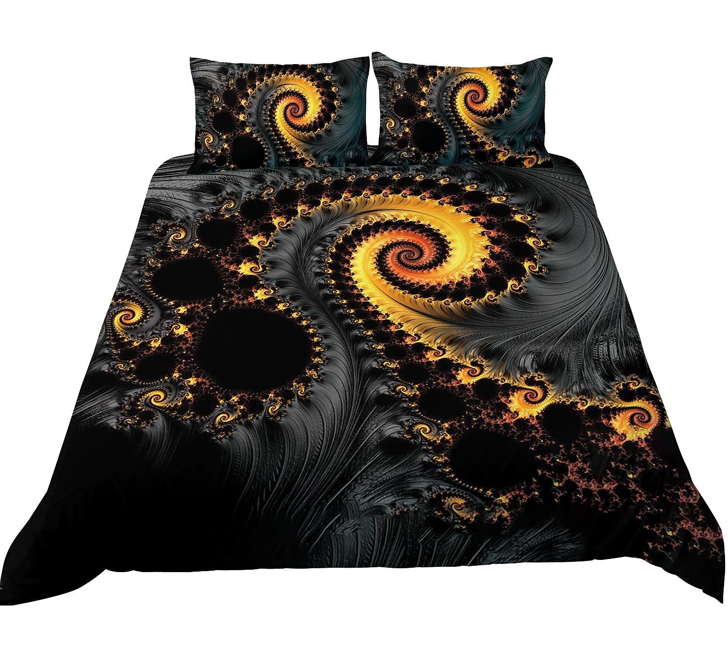 Dark Mystery Art Bedding Set Duvet Cover And 2 Pillowcases