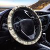 Cute Chicken Pattern Print Car Steering Wheel Cover