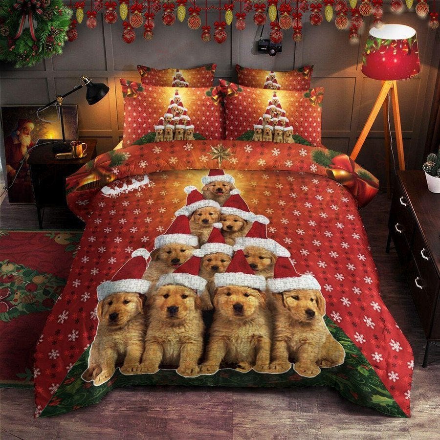 Christmas Day Dog Bedding Set