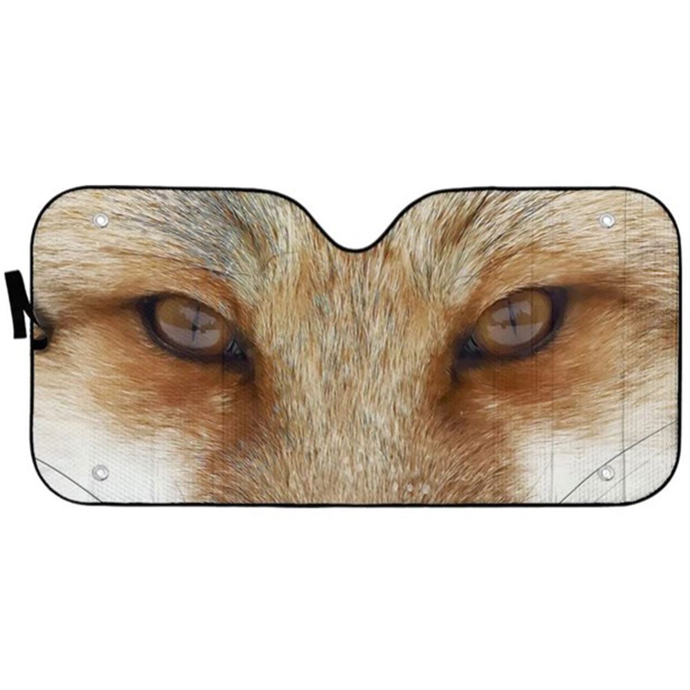 Fox Eyes Car Auto Sun Shades Windshield Accessories Decor Gift