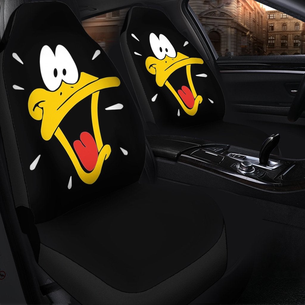 Daffy Duck Premium Custom Car Seat Covers Decor Protectors