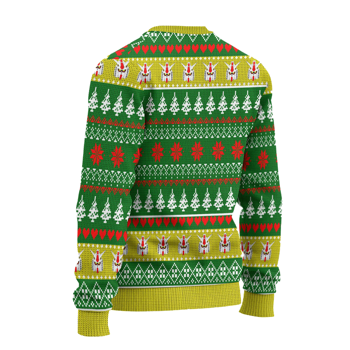 Gundam Anime Ugly Christmas Sweater Custom Pine Tree Xmas Gift