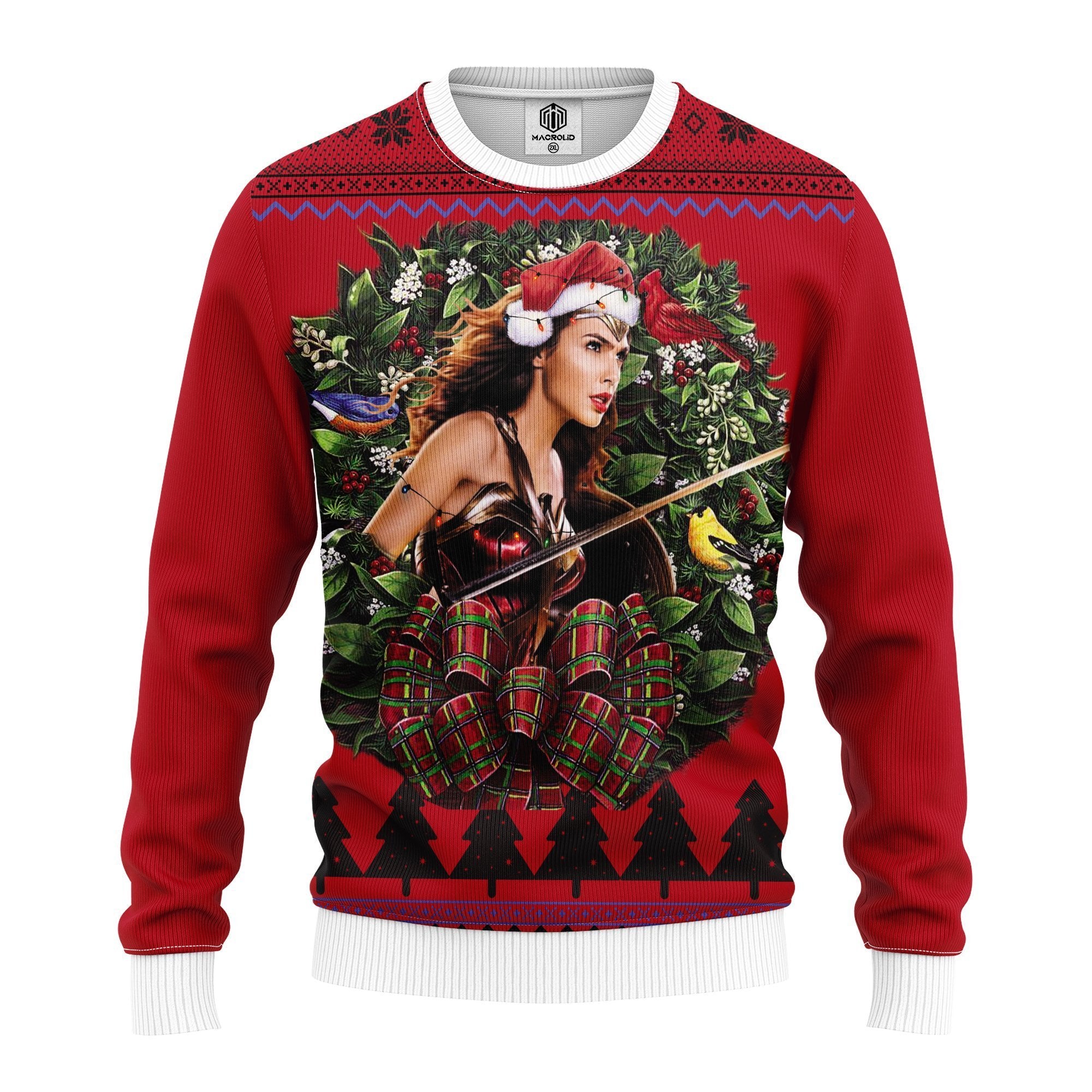 Wonder Woman New Noel Mc Ugly Christmas Sweater Thanksgiving Gift