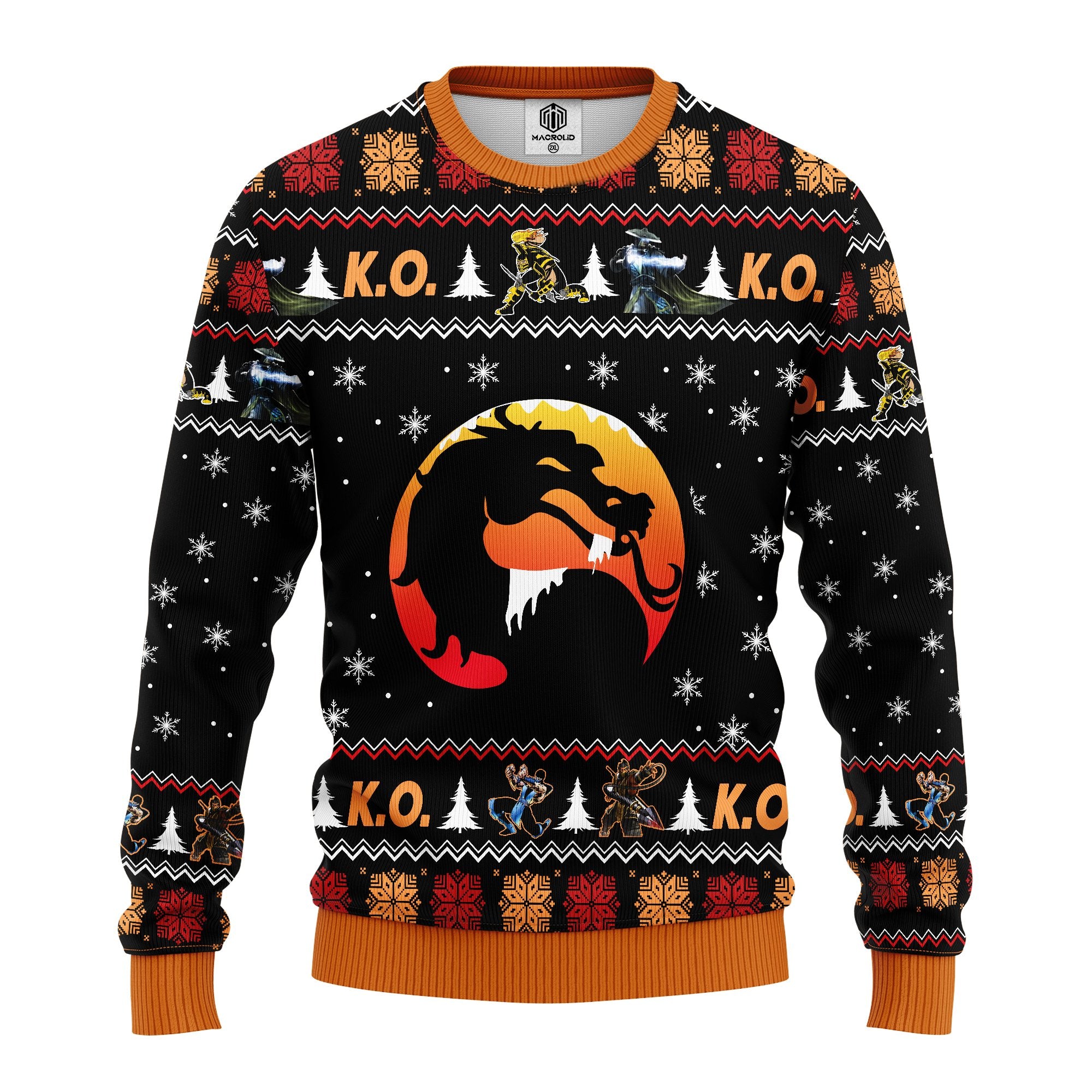 Mortal Kombat Ugly Christmas Sweater Amazing Gift Idea Thanksgiving Gift