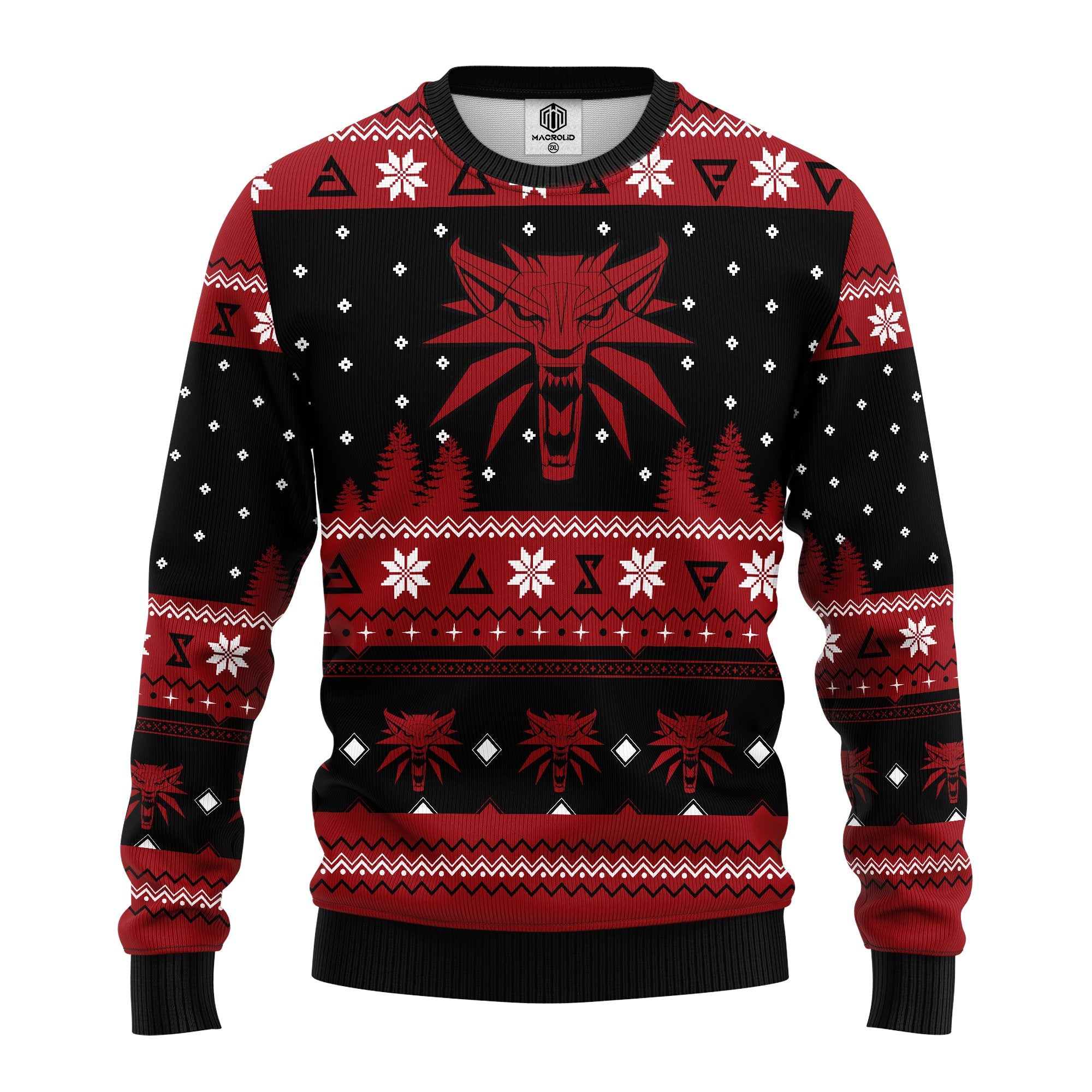 The Witcher Red Ugly Christmas Sweater Amazing Gift Idea Thanksgiving Gift