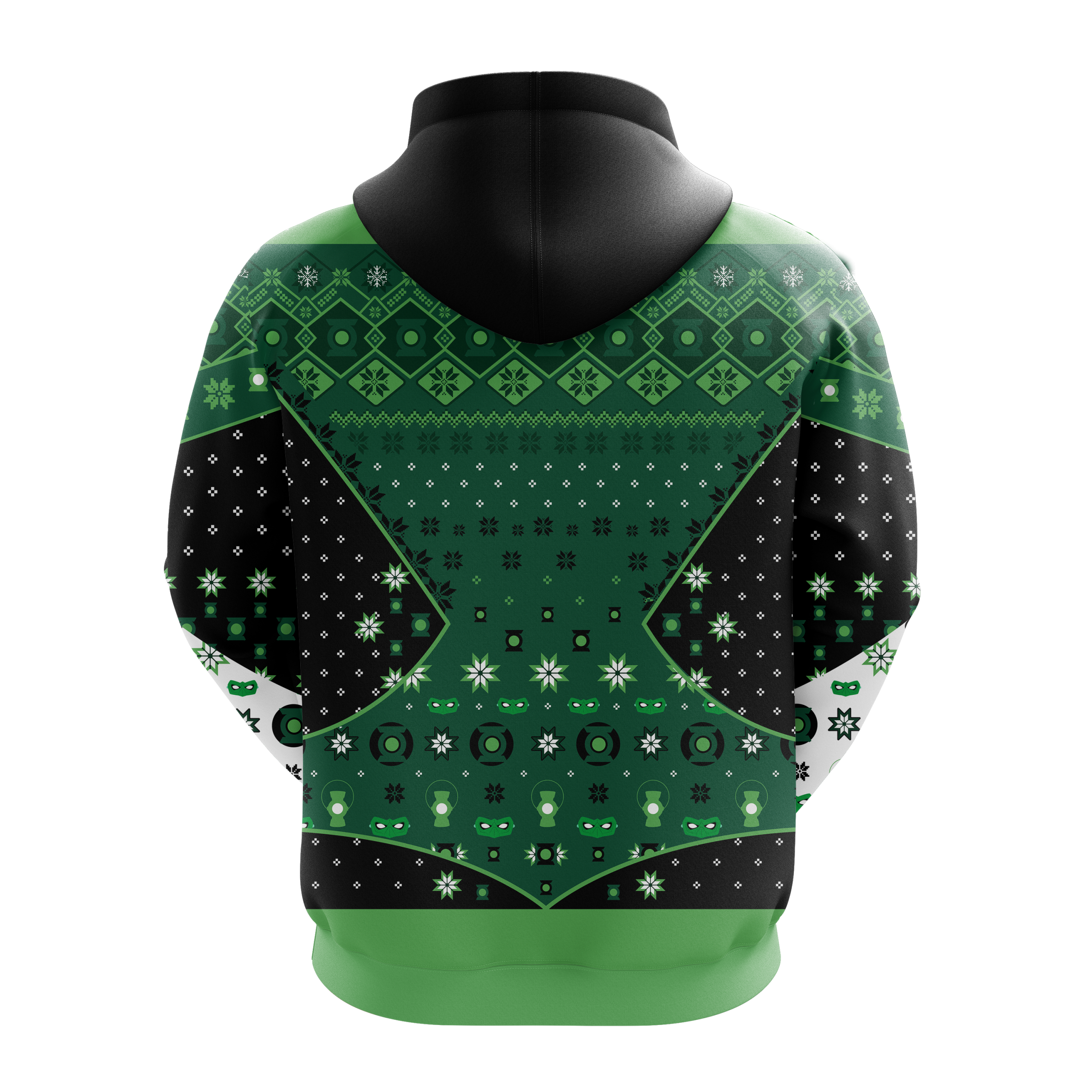 Green Lantern Hoodie Zip Xmas Gift