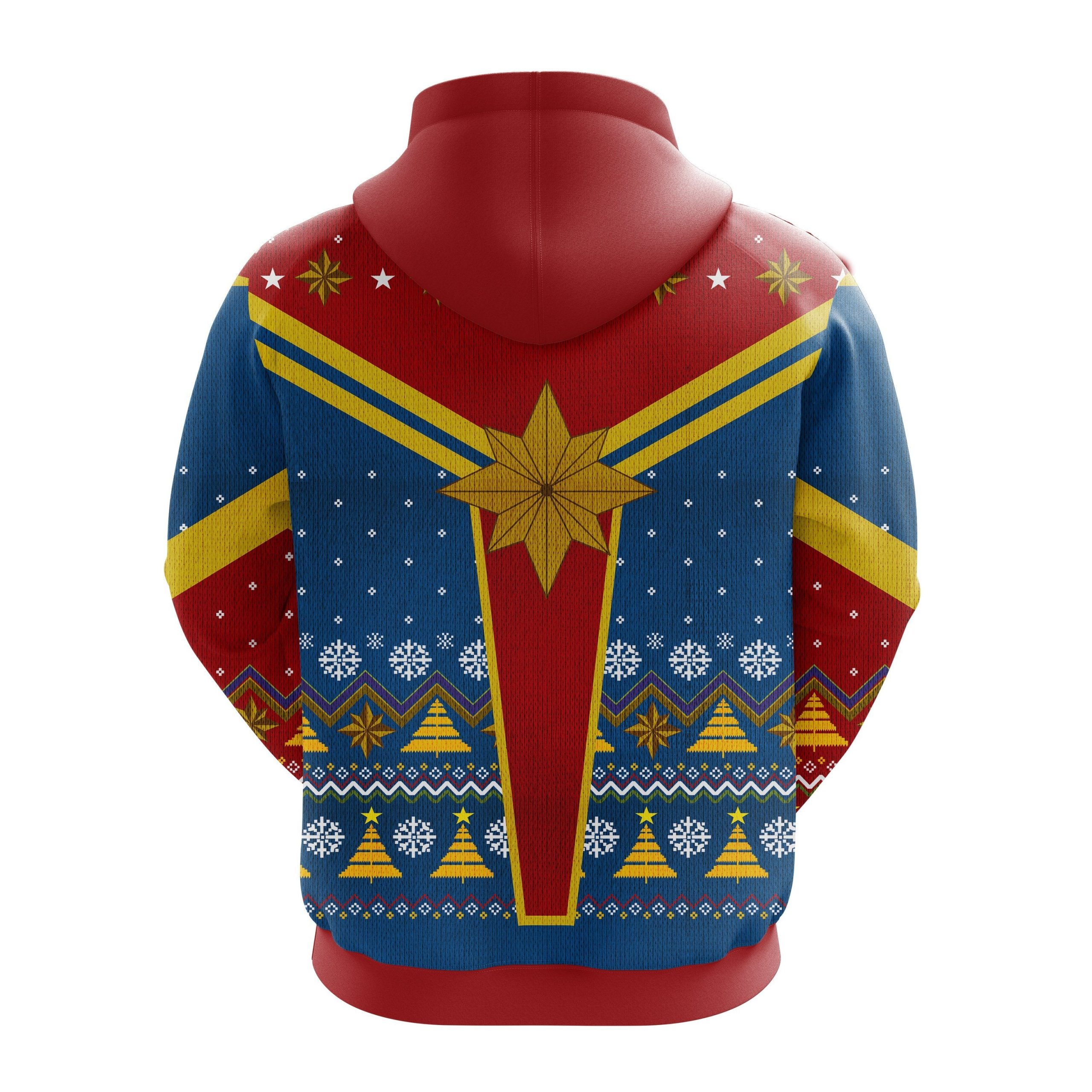 Captain Marvel Christmas Cute Noel Mc Ugly Hoodie Amazing Gift Idea Thanksgiving Gift