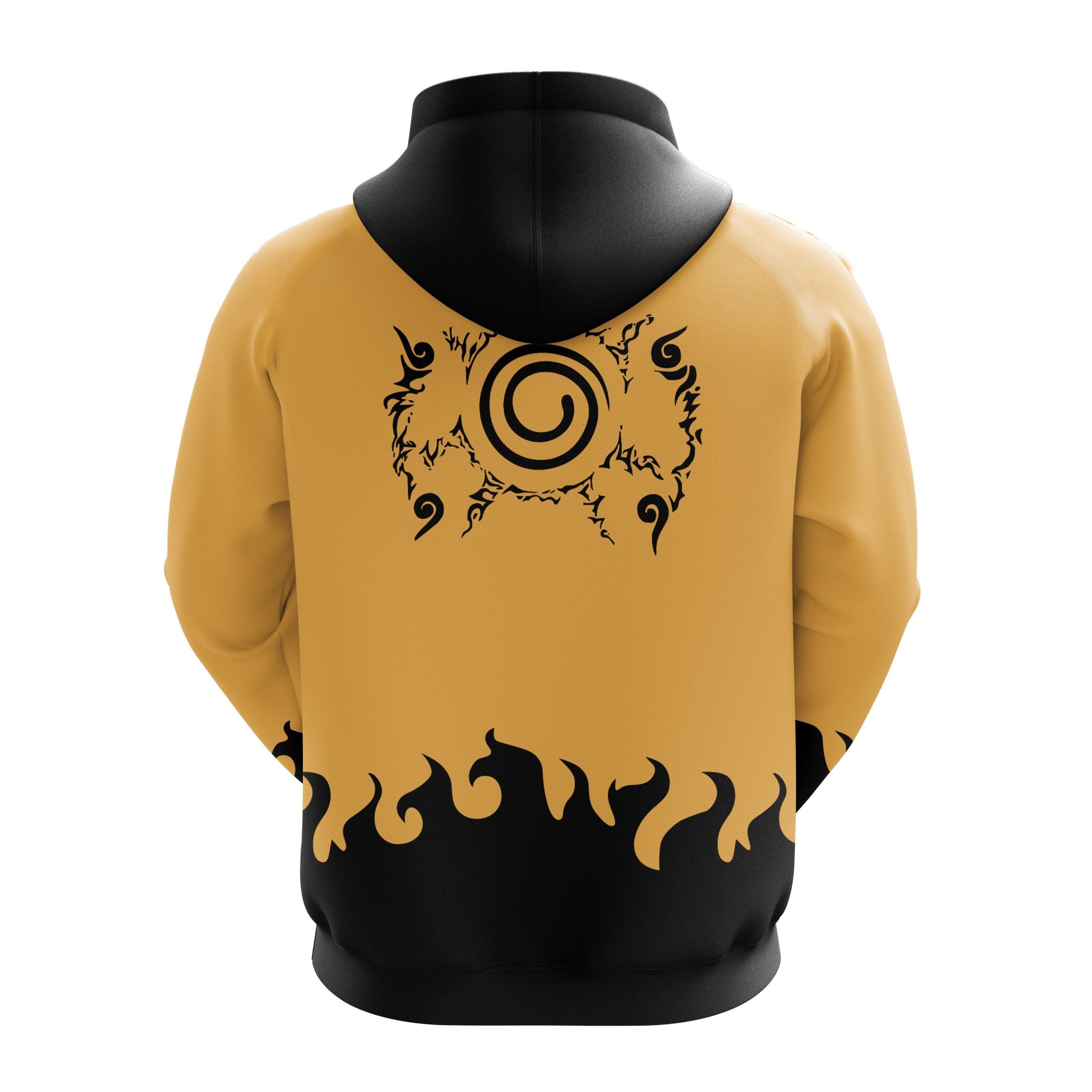 Naruto Outfit Cosplay Yellow Anime Hoodie Amazing Gift Idea