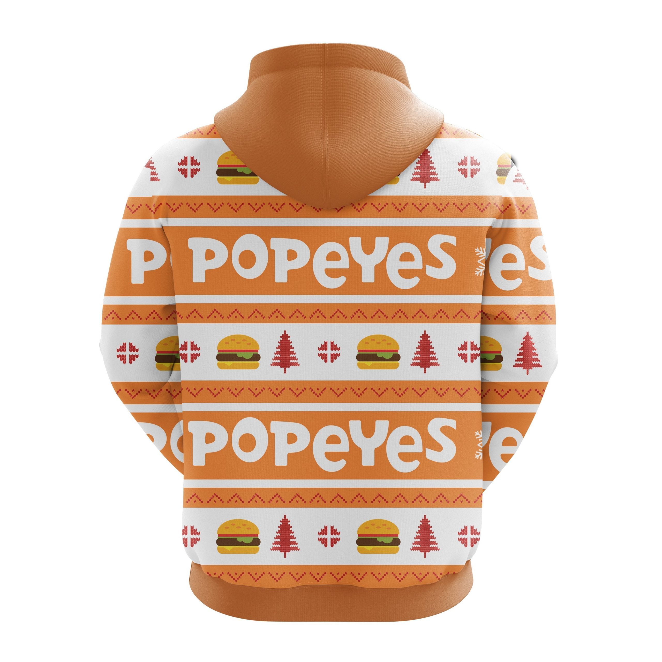 Popeyes Christmas Cute Noel Mc Ugly Hoodie Amazing Gift Idea Thanksgiving Gift