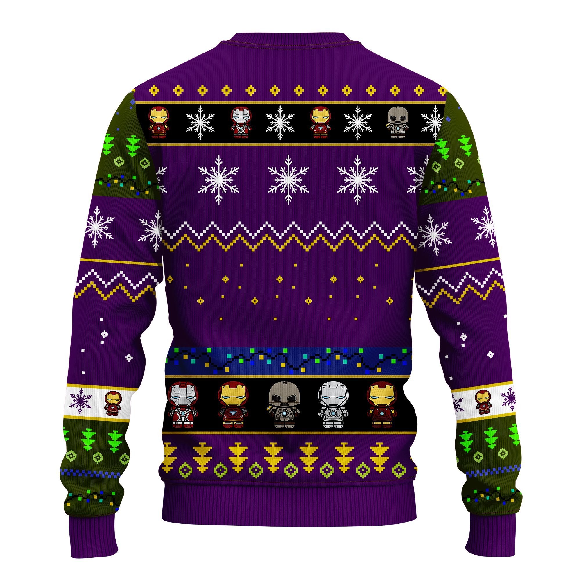 Avengers Ugly Christmas Sweater Purple Amazing Gift Idea Thanksgiving Gift