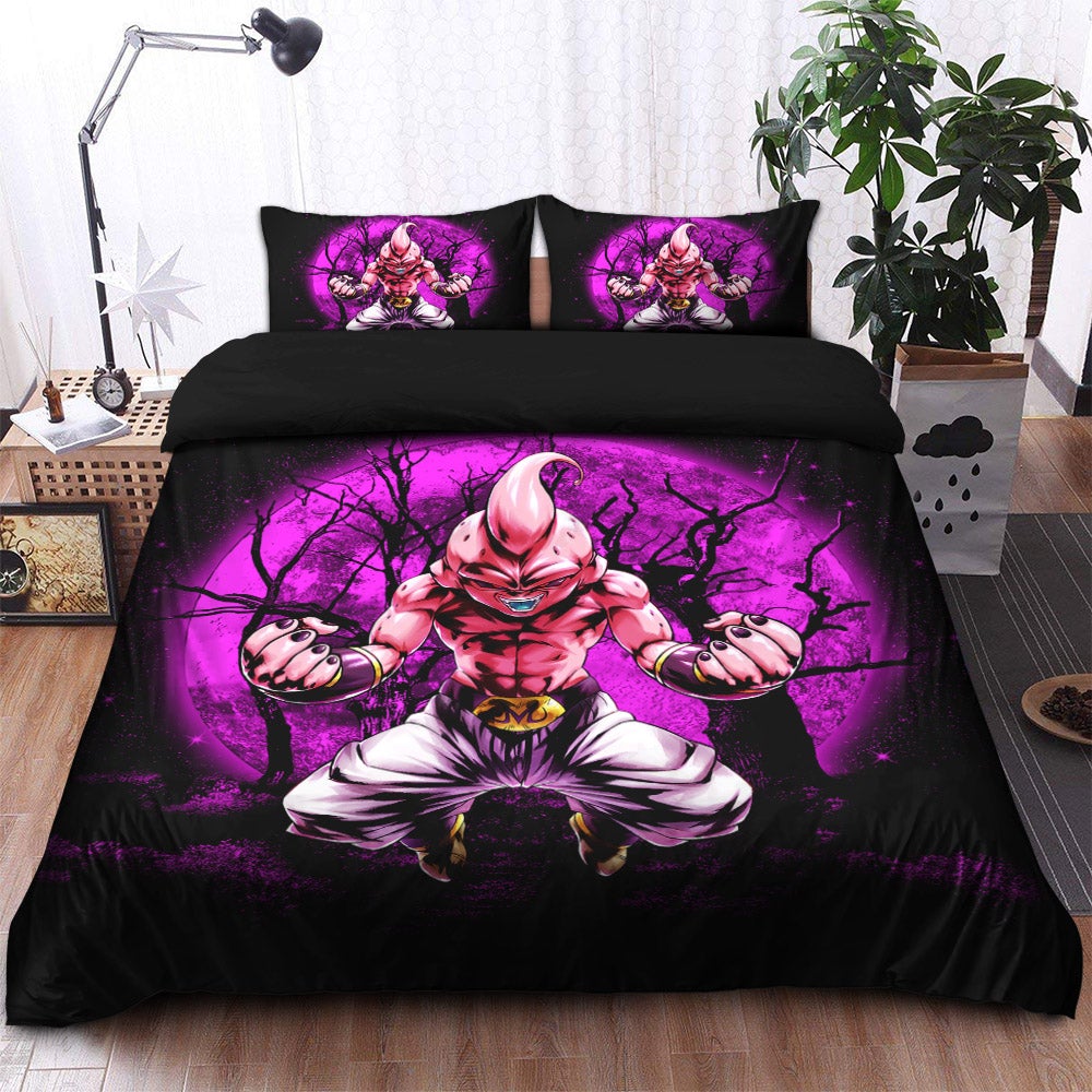 Dragon Ball Kid Buu Moonlight Bedding Set Duvet Cover And 2 Pillowcases