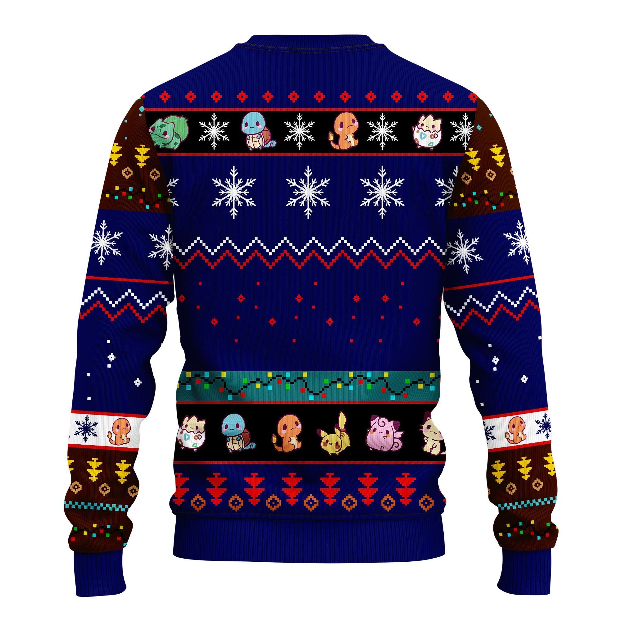 Pokemon Ugly Christmas Sweater Tree Blue 2 Amazing Gift Idea Thanksgiving Gift