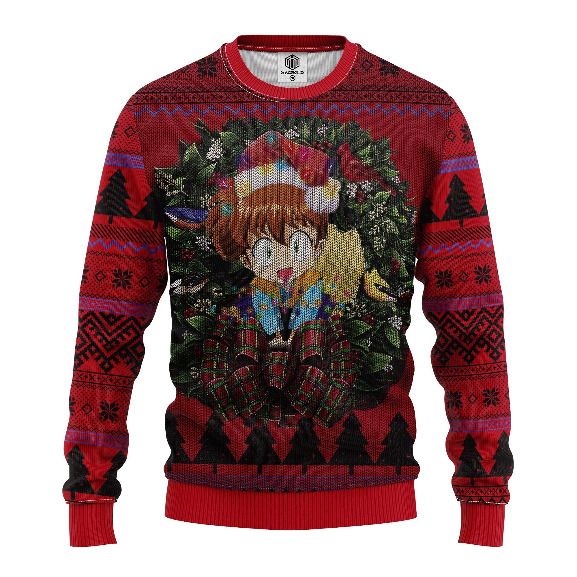 Shippo Inuyasha Mc Ugly Christmas Sweater Thanksgiving Gift