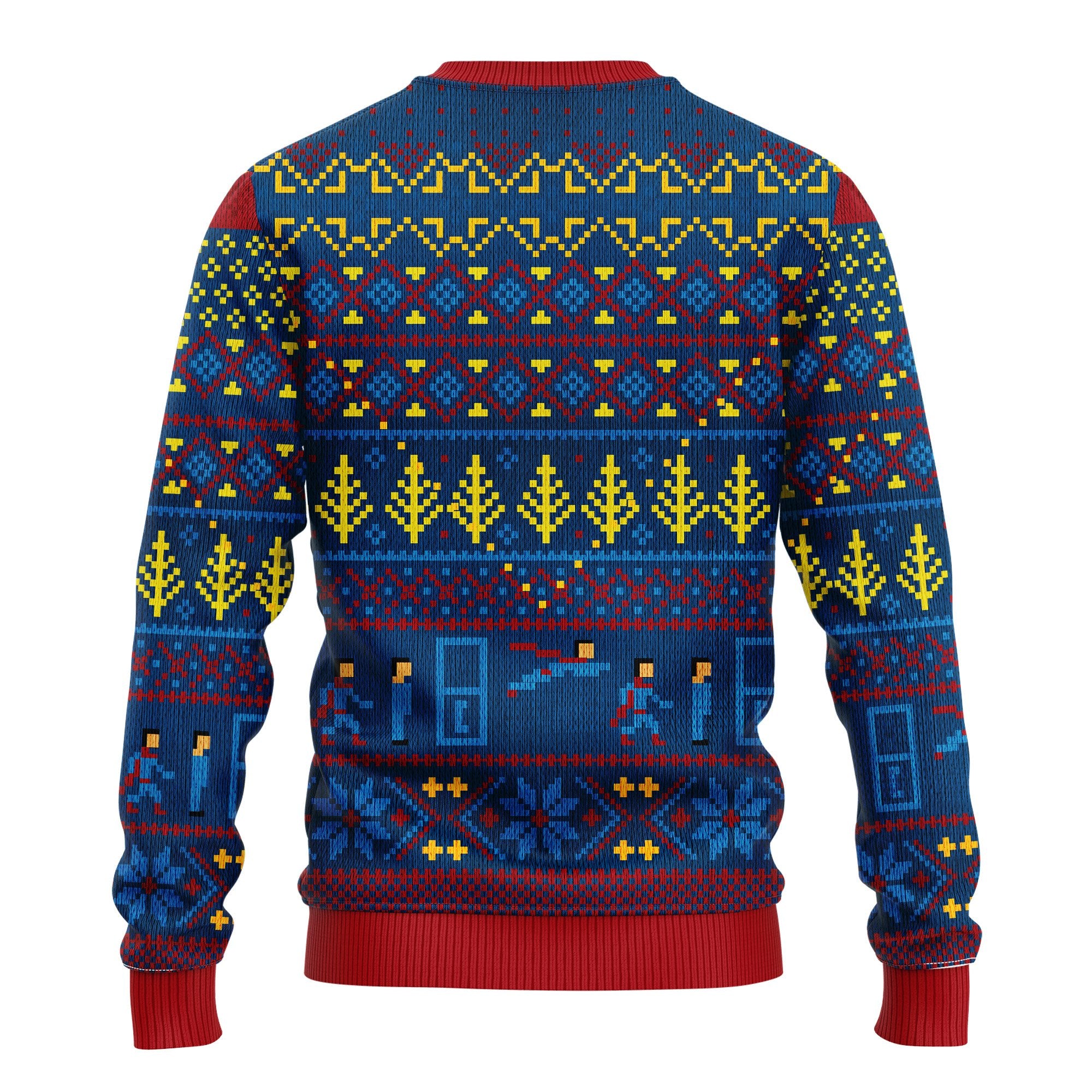 Superman Comic Ugly Christmas Sweater Amazing Gift Idea Thanksgiving Gift
