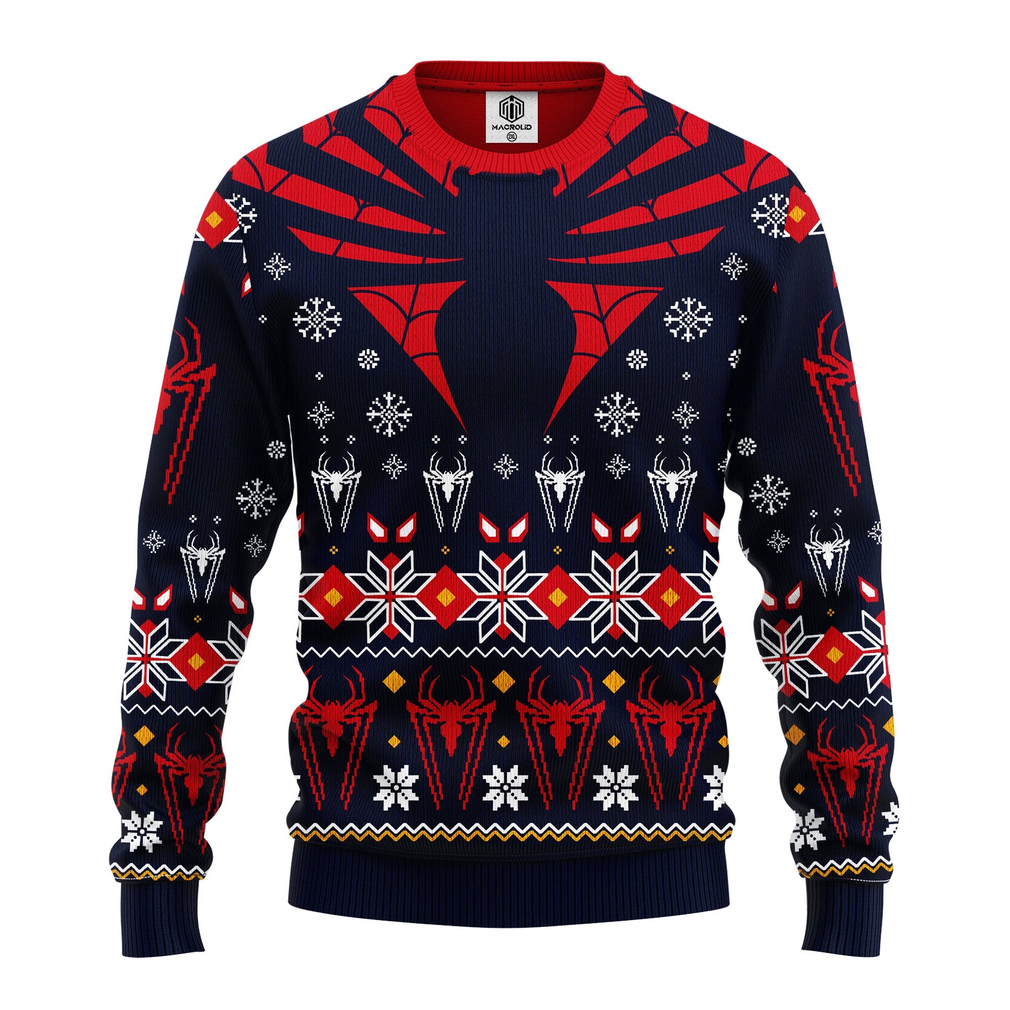 Spiderman Winter Ugly Christmas Sweater Amazing Gift Idea Thanksgiving Gift