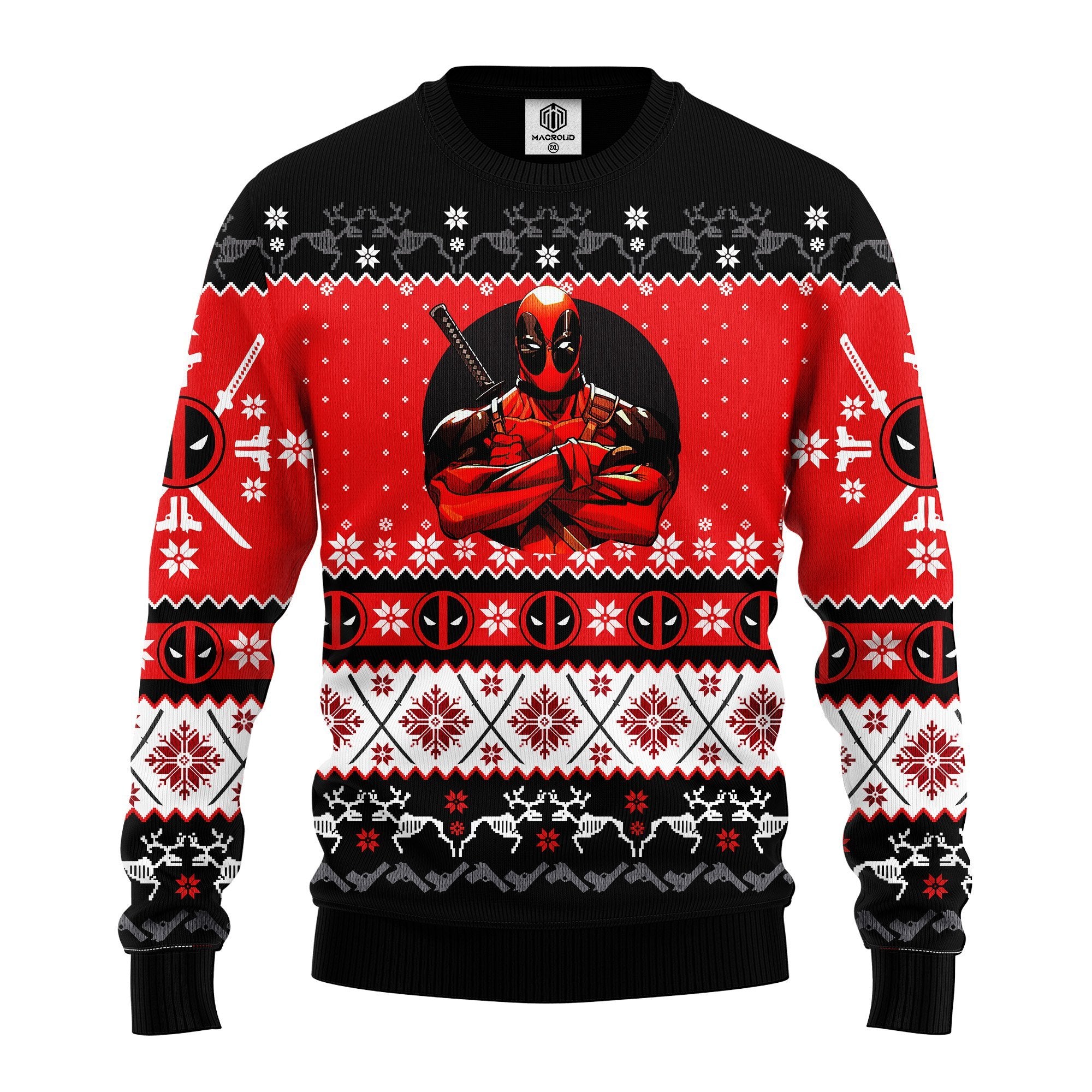 Xmas Deadpool Ugly Christmas Sweater Amazing Gift Idea Thanksgiving Gift