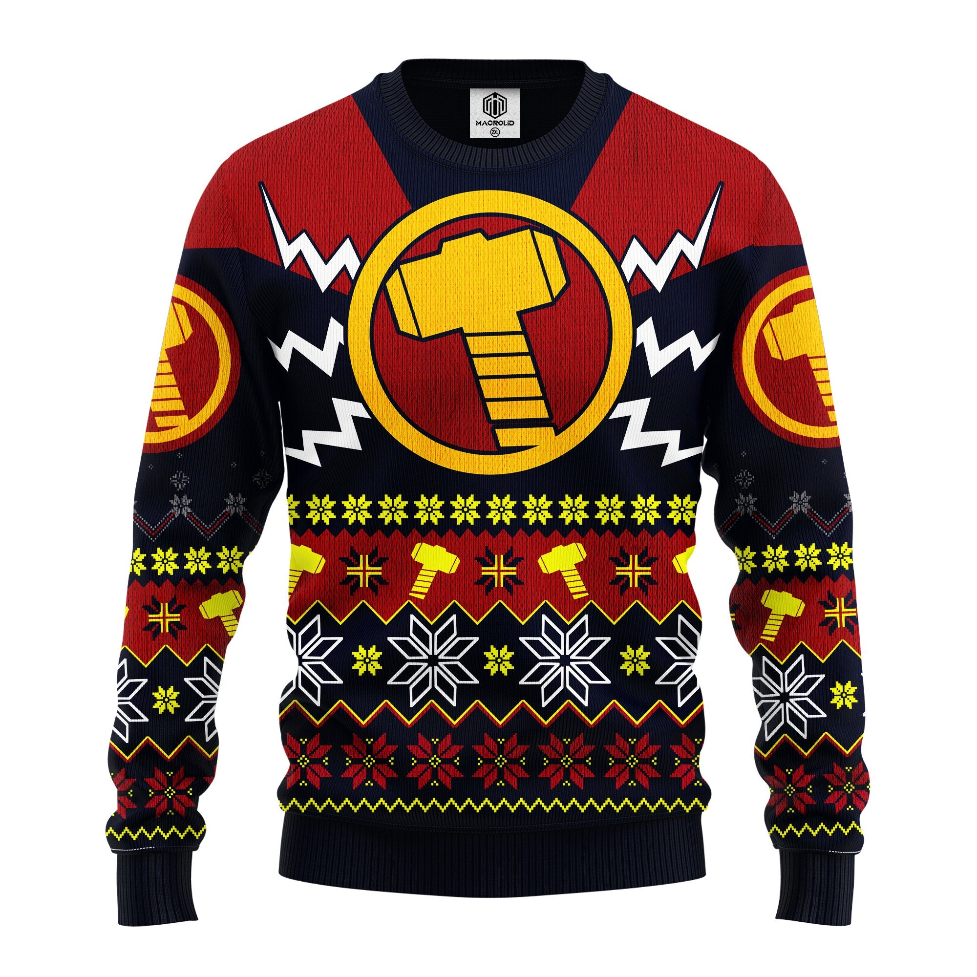 Thor Avengers Ugly Christmas Sweater Amazing Gift Idea Thanksgiving Gift