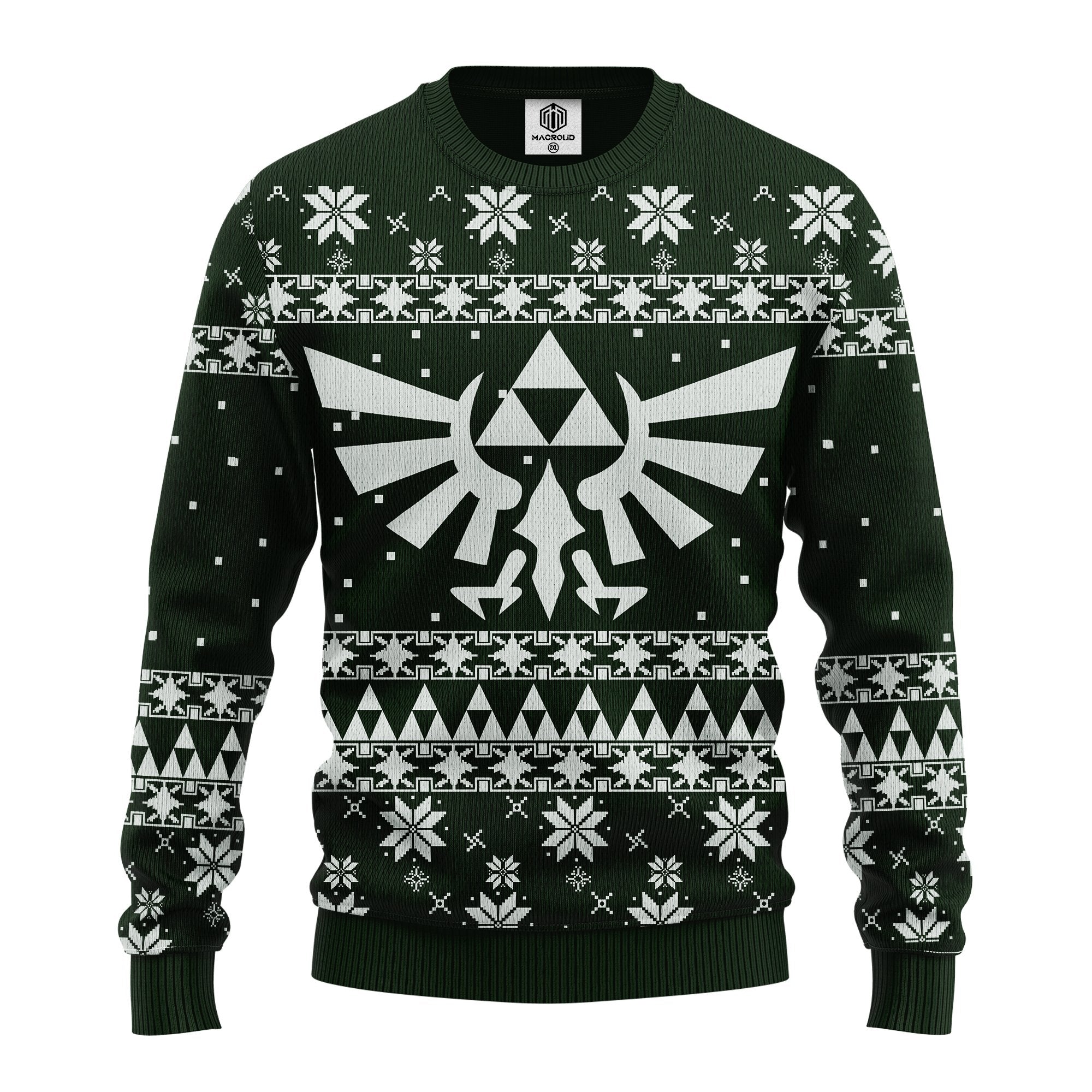 Legend Of Zelda Green Ugly Christmas Sweater Amazing Gift Idea Thanksgiving Gift