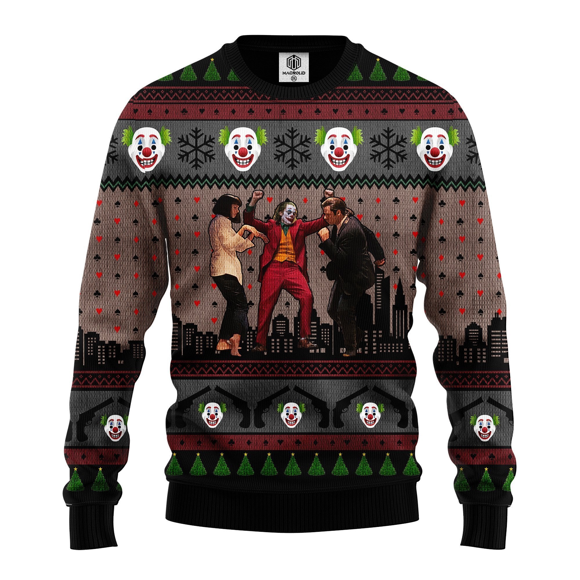 Joker Vs Ugly Christmas Sweater Amazing Gift Idea Thanksgiving Gift