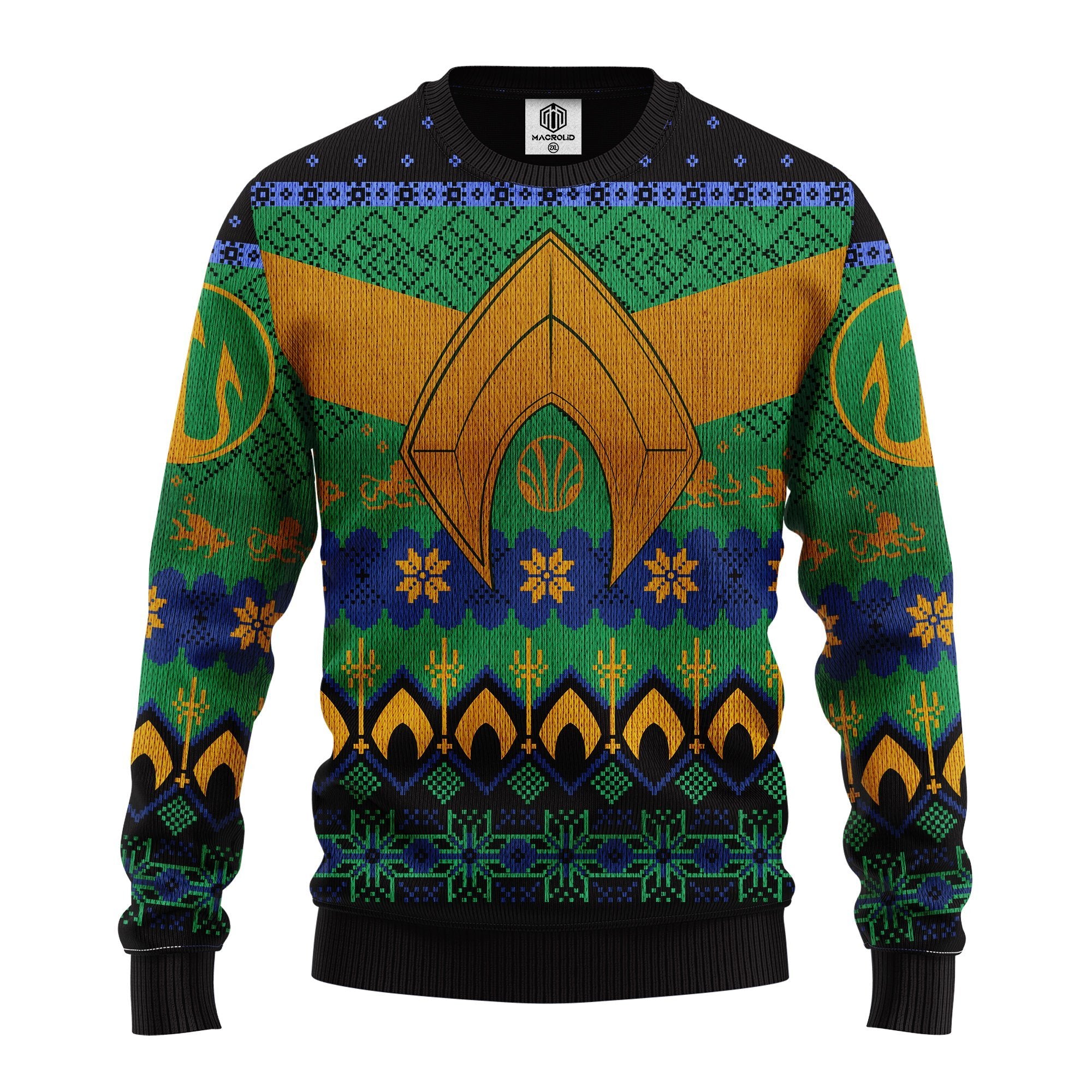Aquaman Ugly Christmas Sweater Amazing Gift Idea Thanksgiving Gift