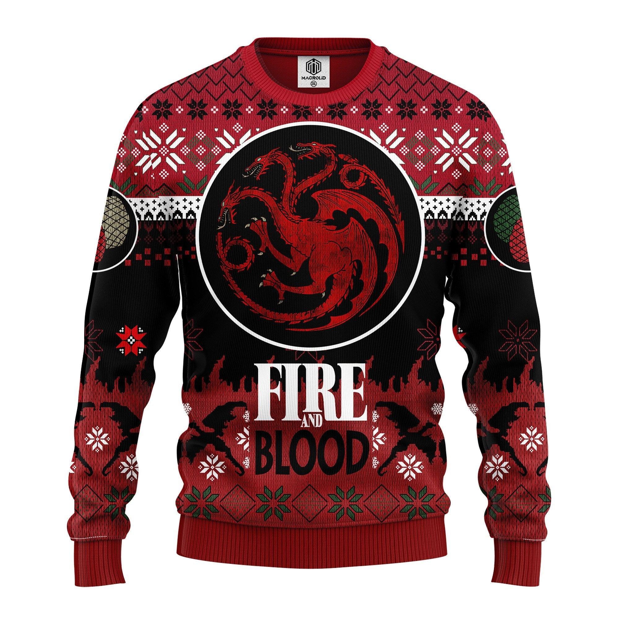 Game Of Thrones Targaryen Ugly Christmas Sweater Amazing Gift Idea Thanksgiving Gift