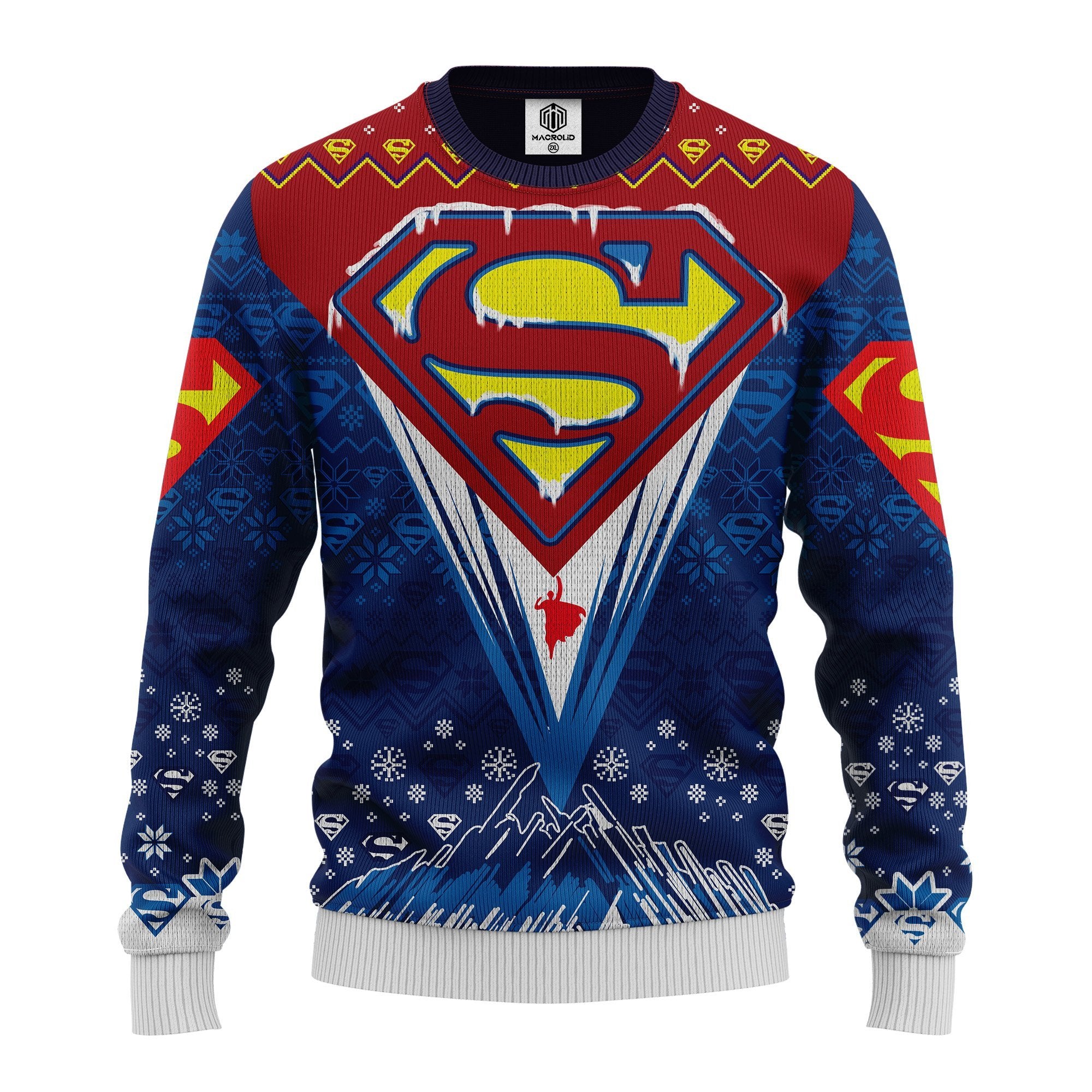 Superman Dc Ugly Christmas Sweater Amazing Gift Idea Thanksgiving Gift