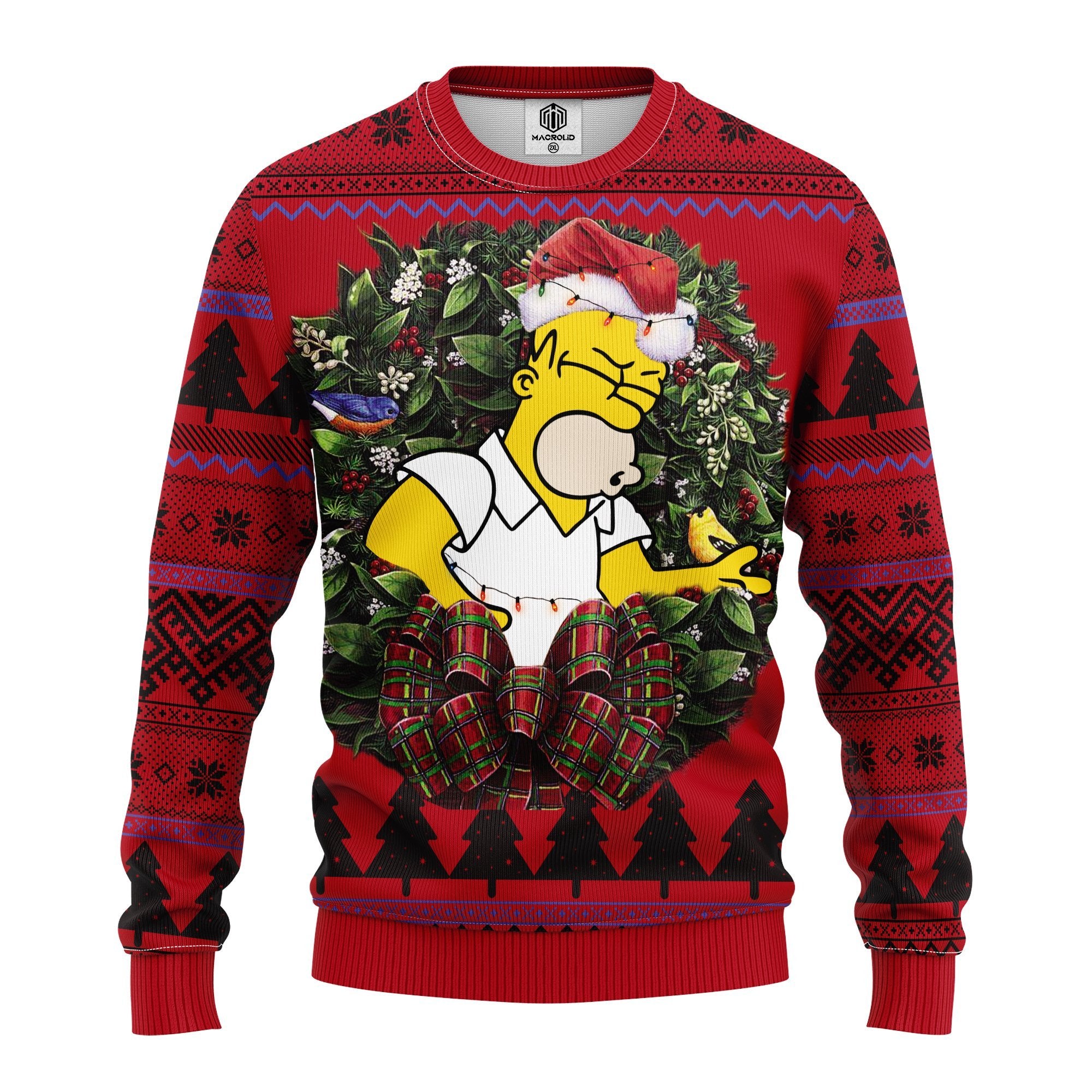 The Simpson Noel Mc Ugly Christmas Sweater Thanksgiving Gift