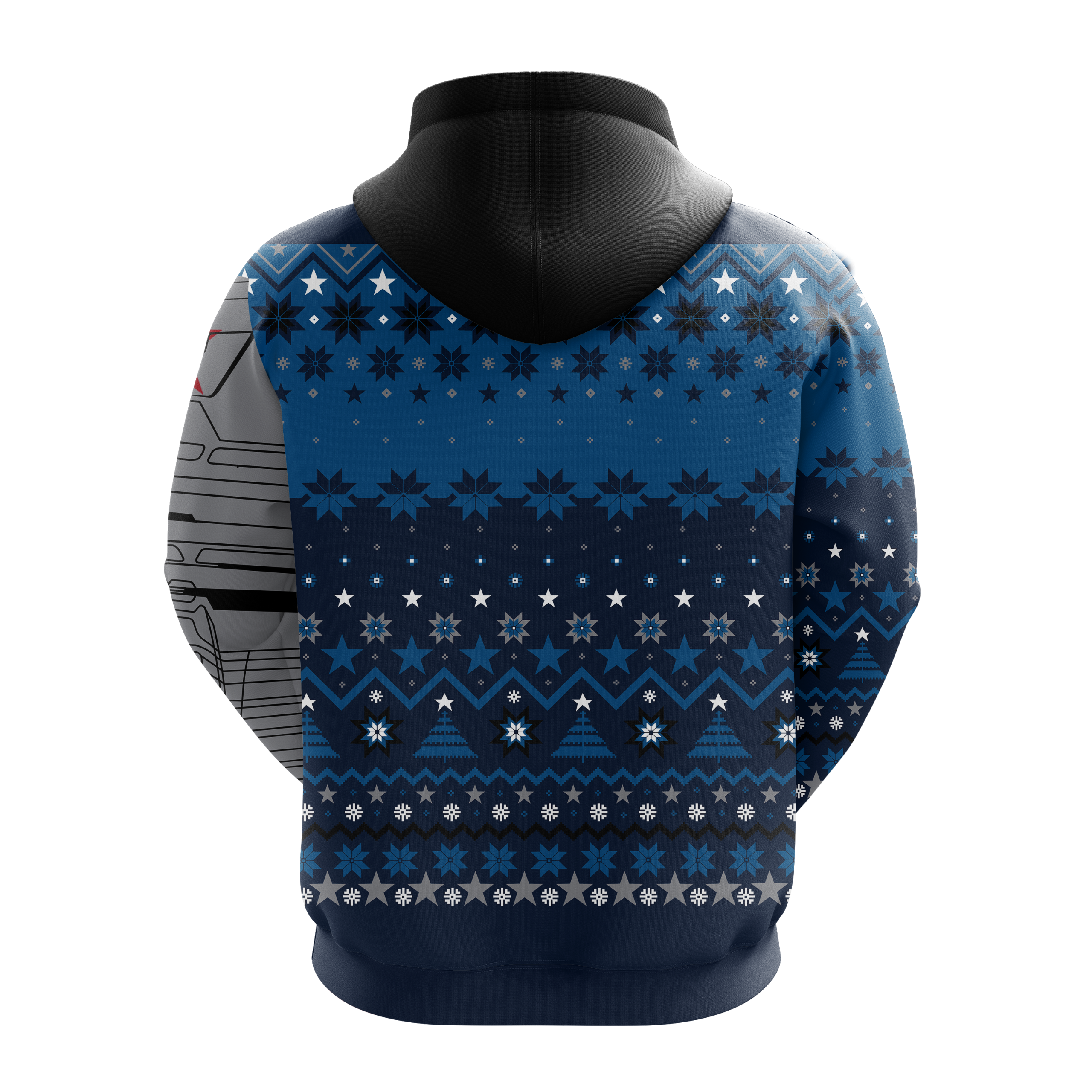 Winter Soldier Hoodie Zip Xmas Gift