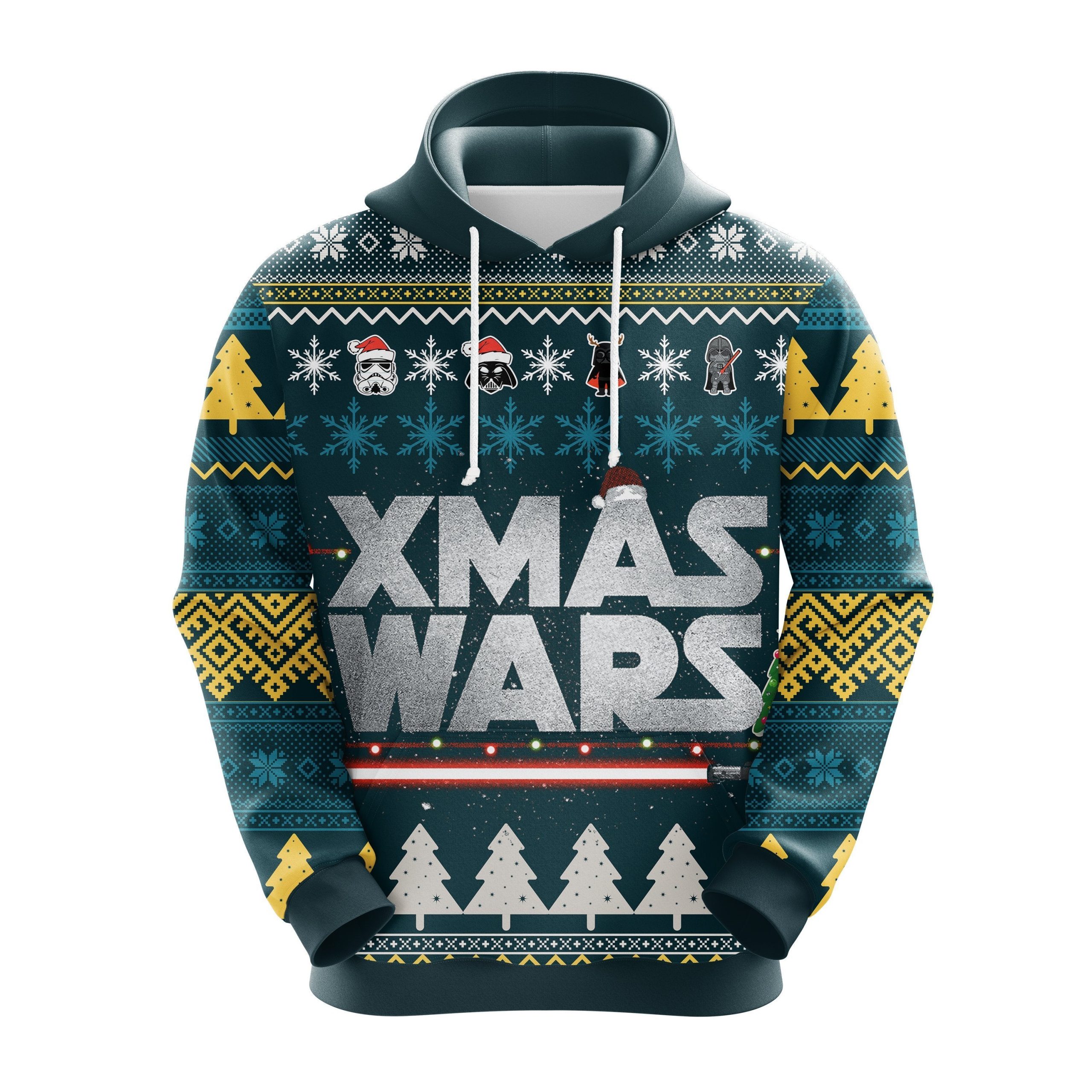 Star Xmas Christmas Cute Noel Mc Ugly Hoodie Amazing Gift Idea Thanksgiving Gift